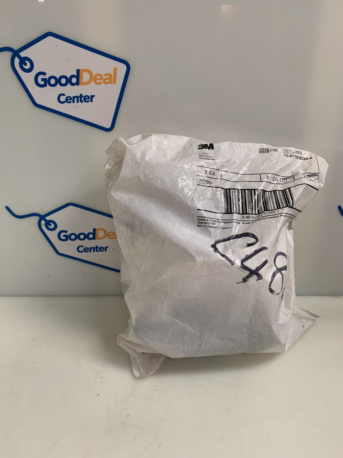 3M INNERSHROUD 2/PACK WHITE L-226-2