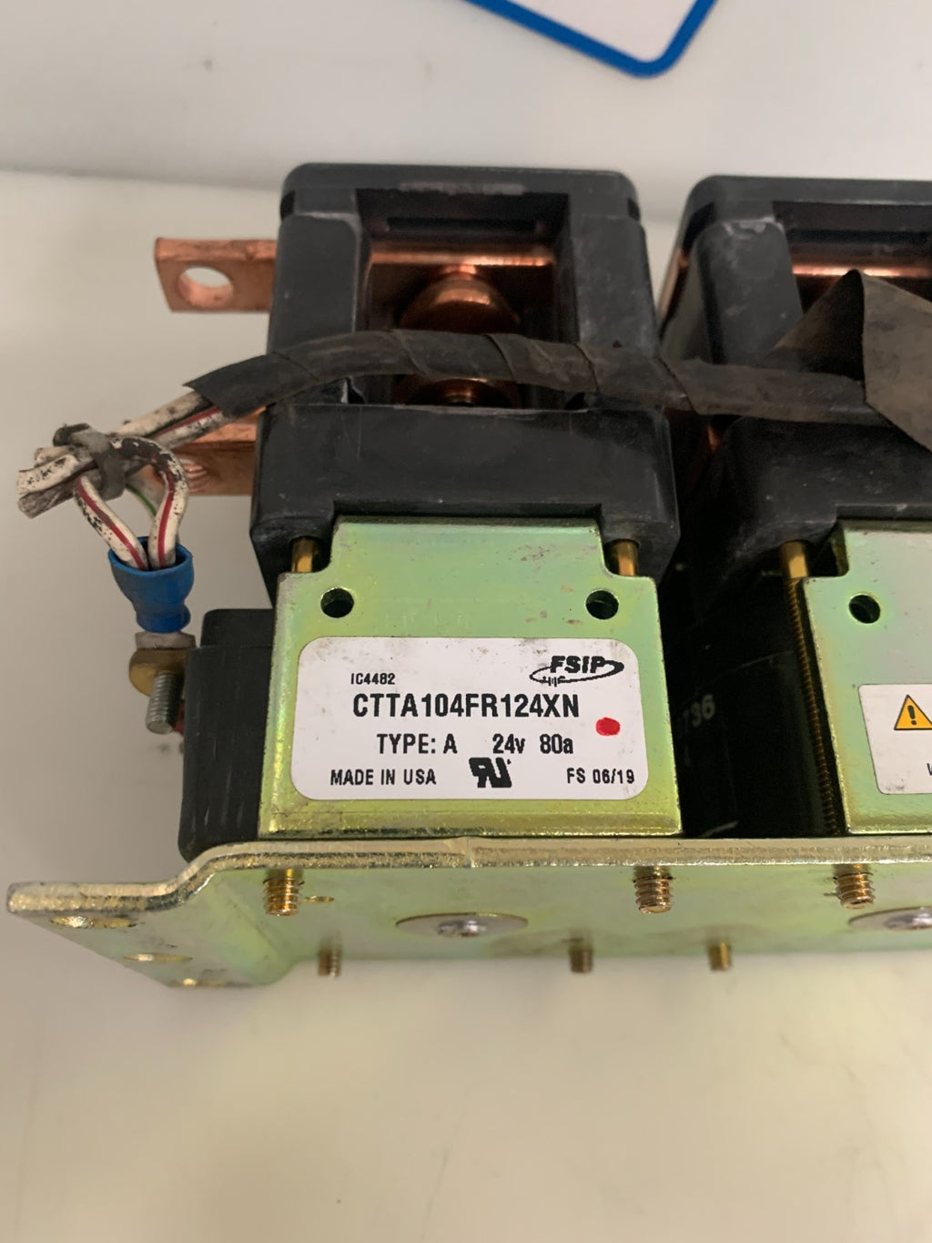 FSIP DUAL CONTACTOR CROWN ORDER PICKER CTTA104 FR124XN