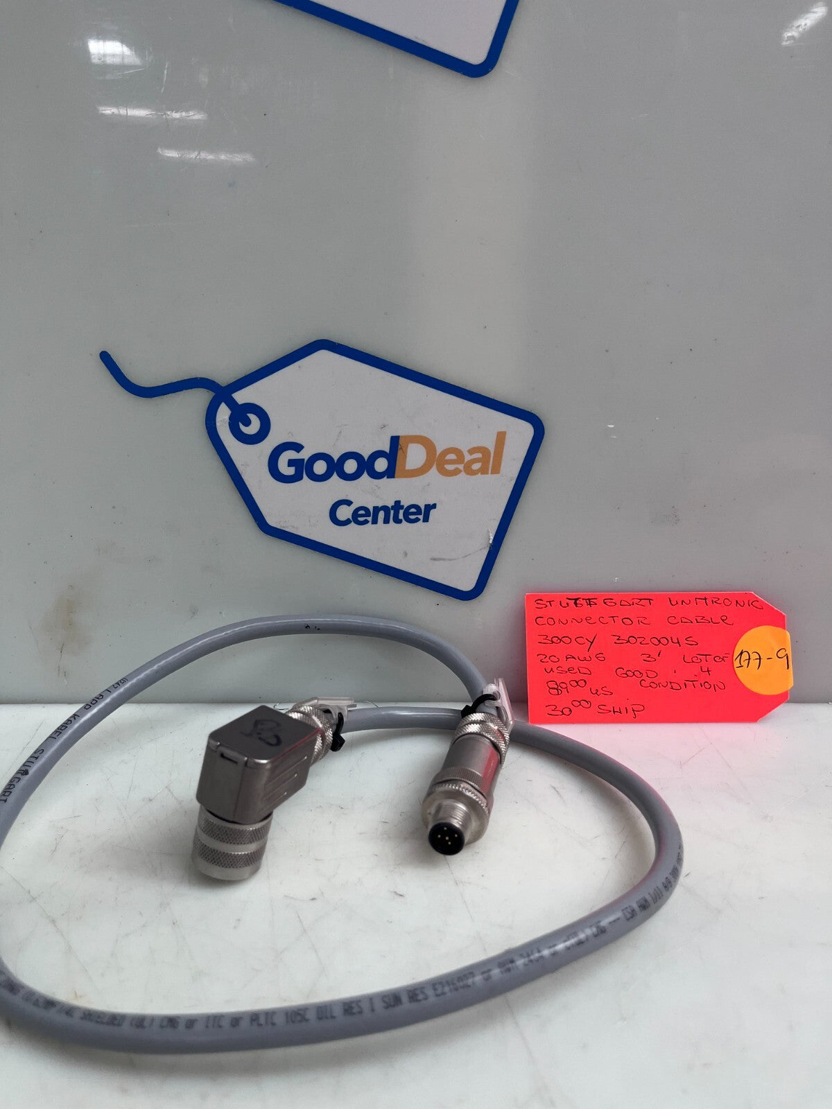 LAPP KABEL STUTTGART Unitronic Cable 3' w/Connector  (Lot of 4)1