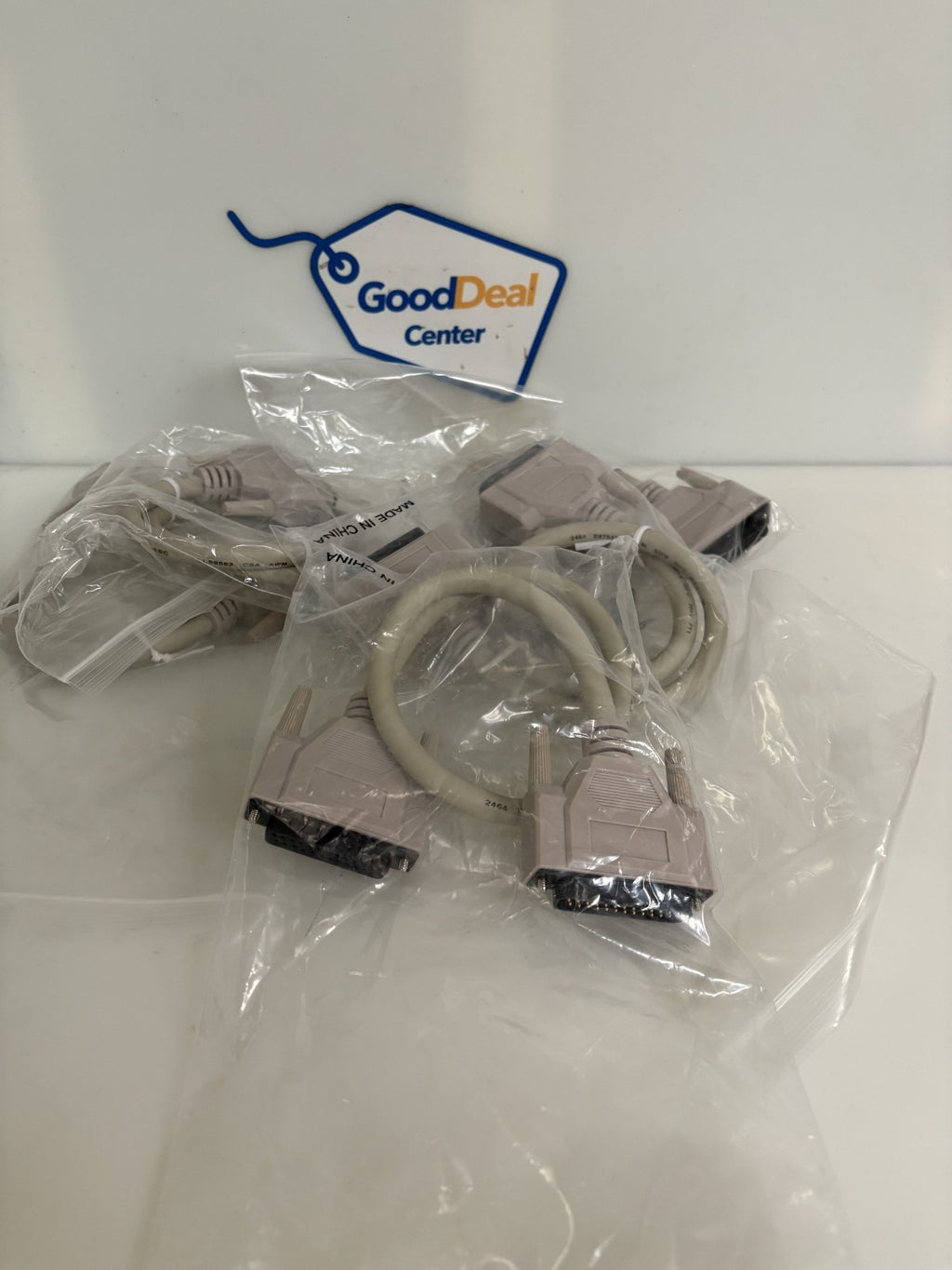 LOT OF 5  PAN INT. TYCO FEMALE MALE 18" COMPUTER CABLE PC99-002-2-0  24640
