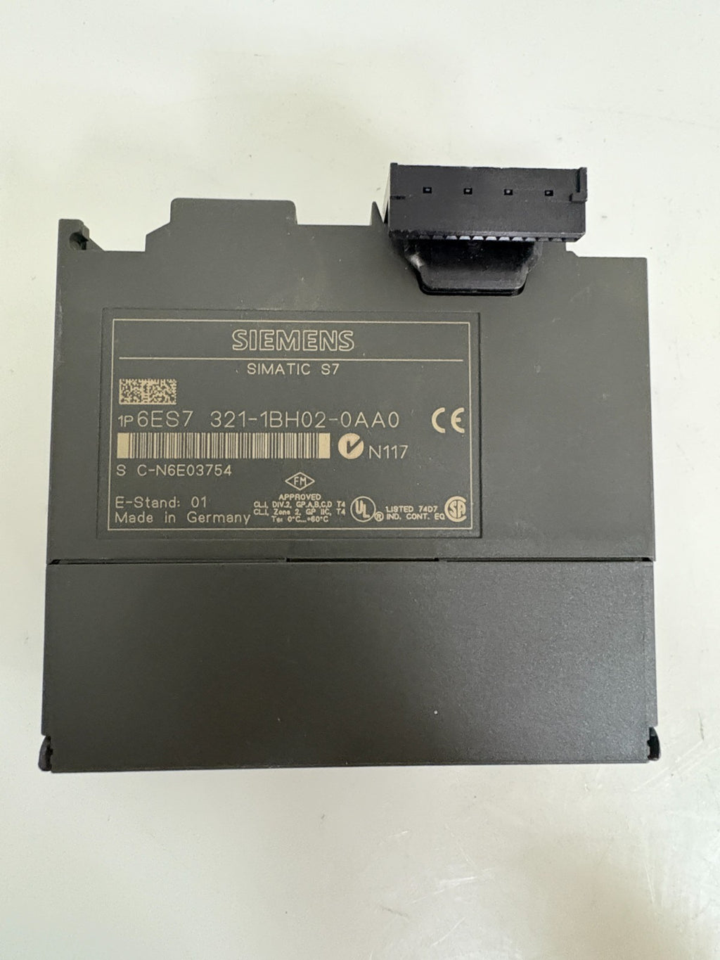 SIEMENS SIMATIC S7 SM321 MODULE 6ES7 321-1BH02-0AA0