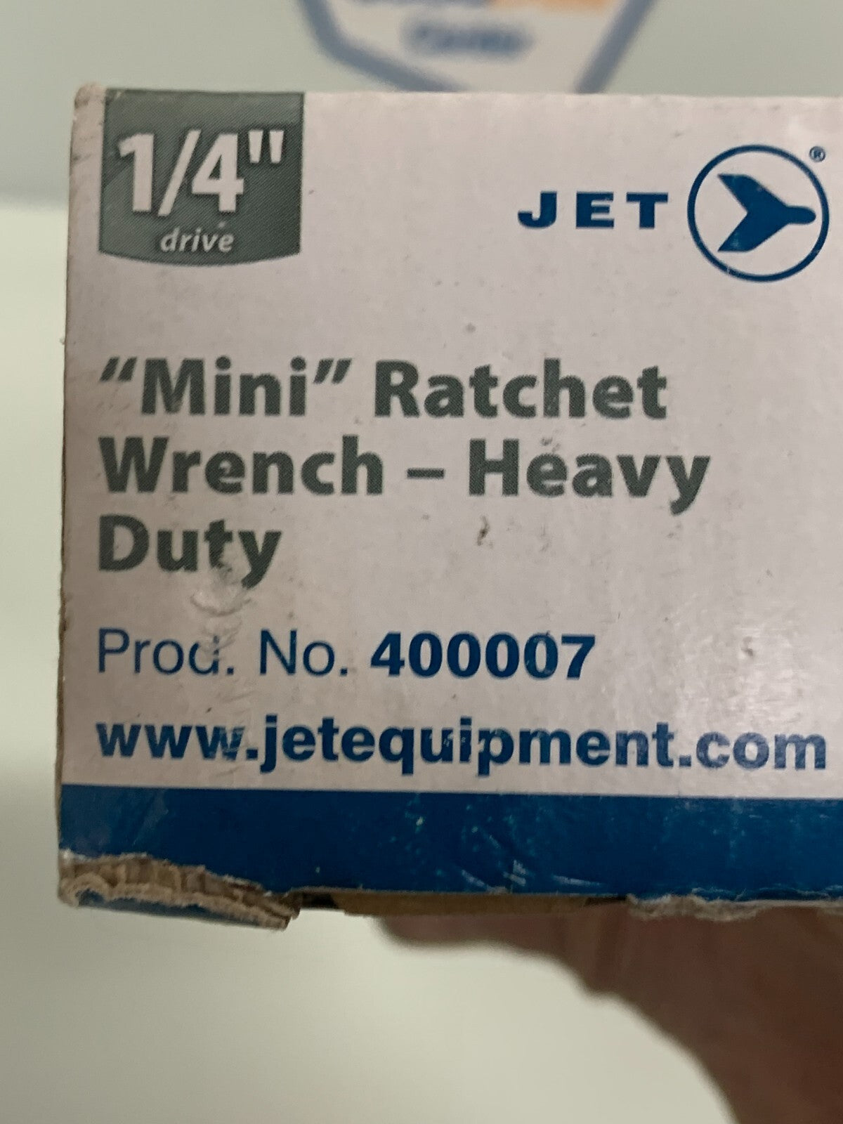 JET  Mini Pneumatic Heavy Duty Ratchet  1/4''   #400007