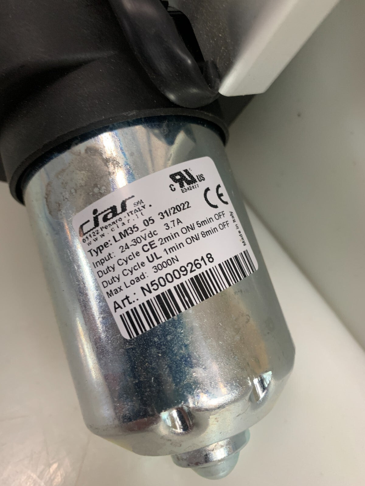 Ciar LM35_05 N500092618 Motor Actuator Electric Recliner Chair Sofa Power Ram1