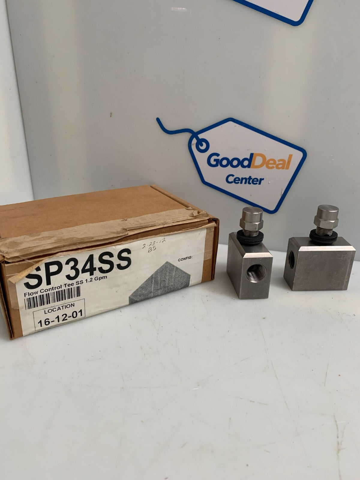 HAWS SP34SS Flow Control Tee Stainless Steel  (Lot of 2)0