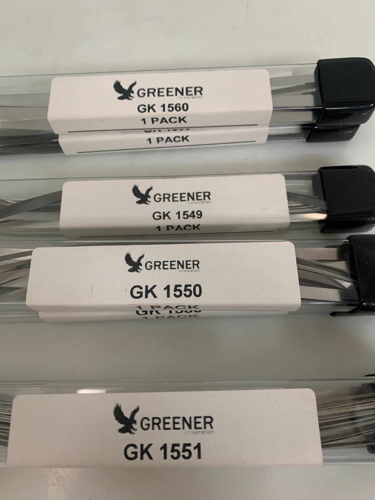 LOT OF 7 GREENER SHIM STOCK 1XGK1549 2XGK1551  2XGK1560 2XGK1550 20/TUBE