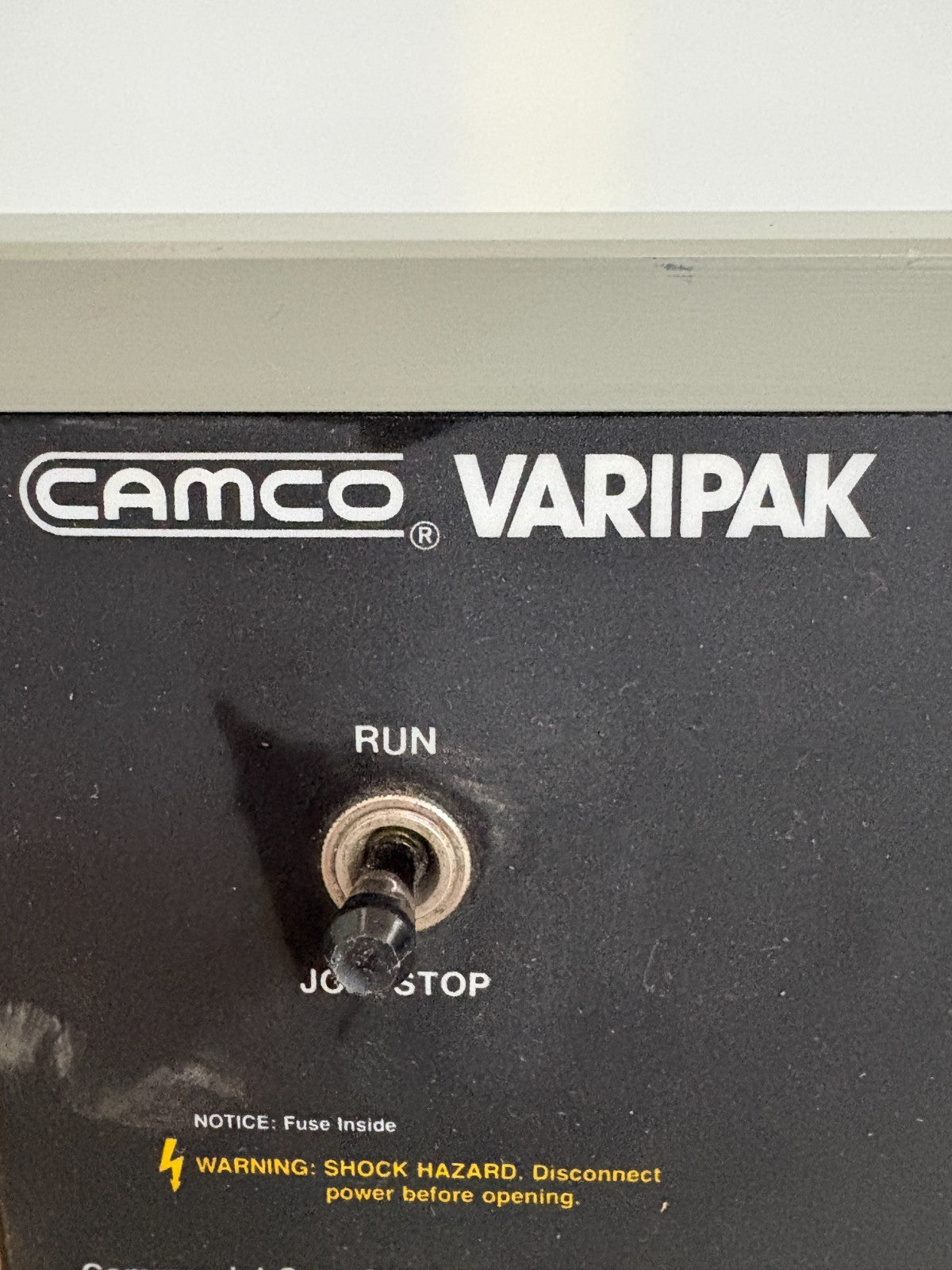 CAMCO VARIPAK DC MOTOR VARIABLE SPEED CONTROLLER
