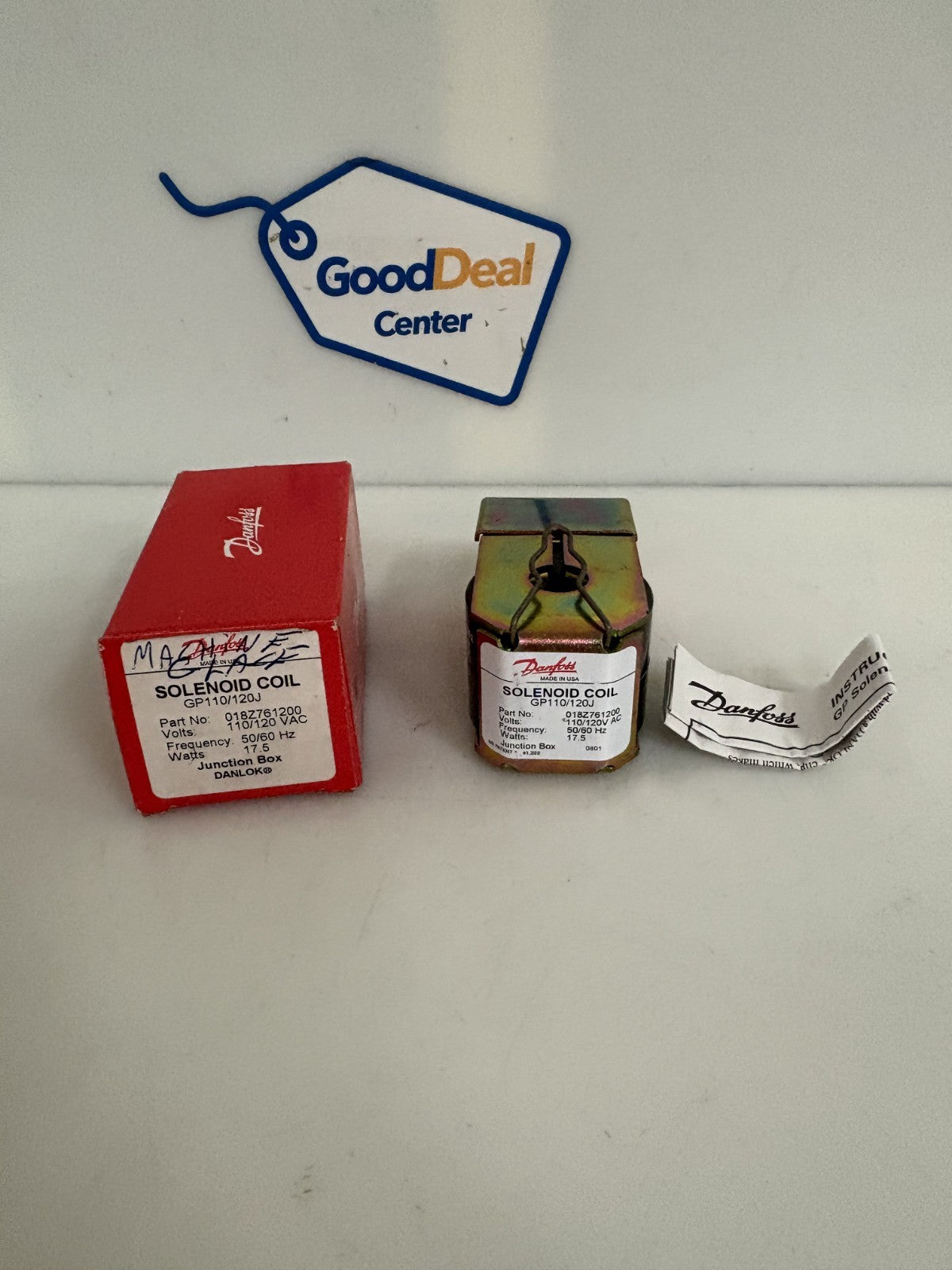DANFOSS SOLENOID COIL 018Z761200