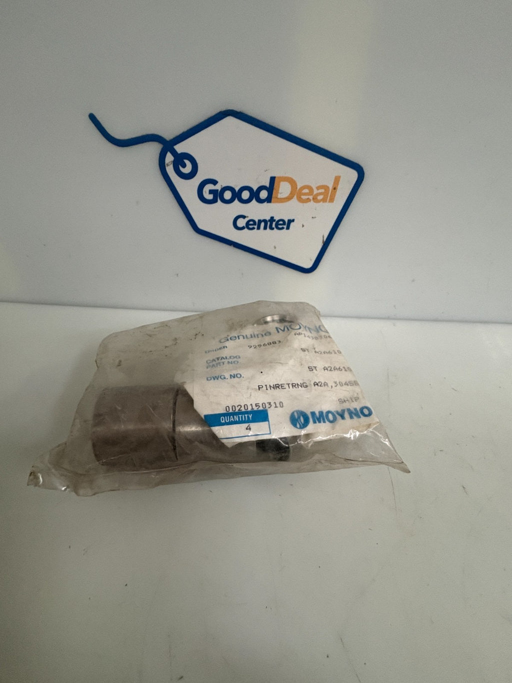 LOT OF 4 MOYNO PUMP RETAINING RING ST A2A6100