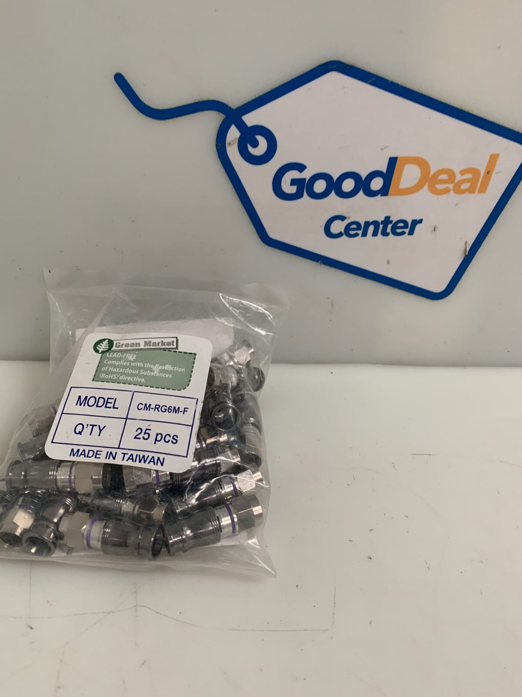 CONNECTEC BNC PLUG FOR RG6 CM-RG6M-F