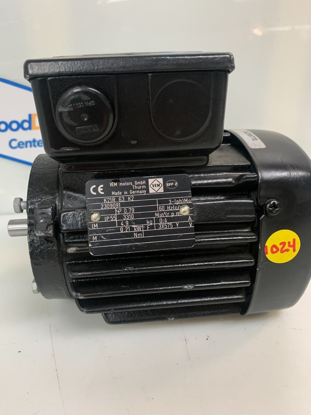 Vem K21R 63 K2 Motor 0.21 kw 0.4 A