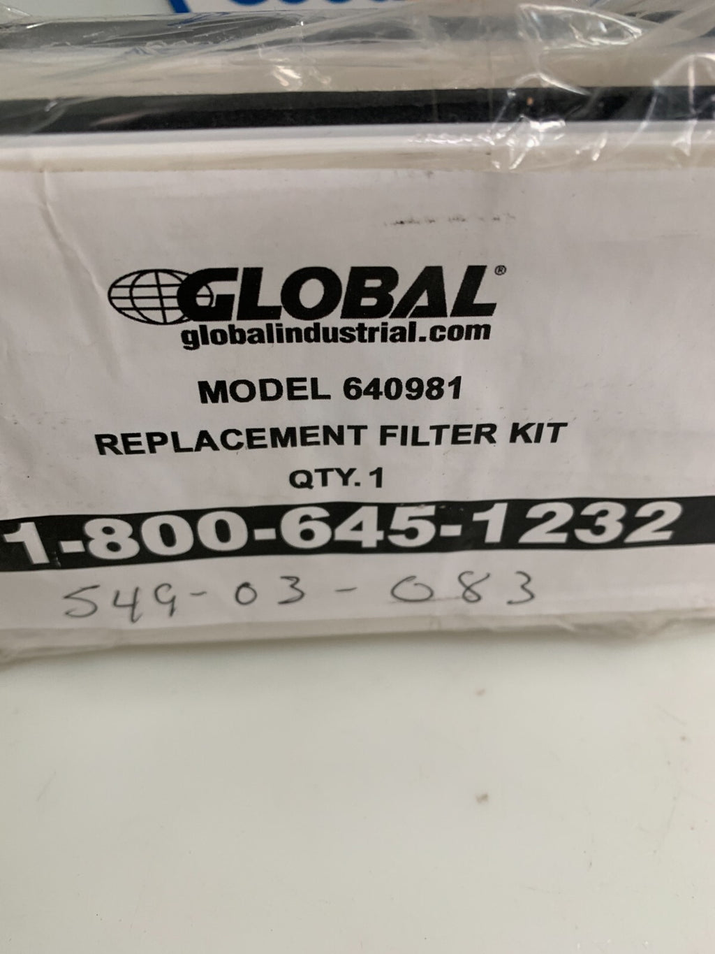 GLOBAL REPLACEMENT FILTER KIT 640981