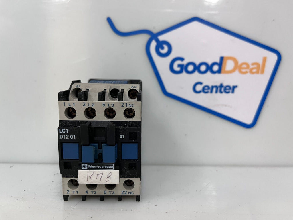 Lot of 2 Telemecanique Contactor LC1-D1201