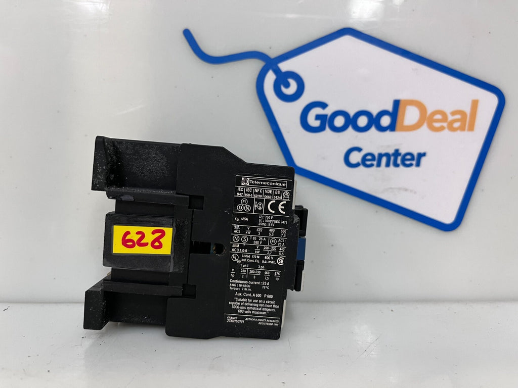 Lot of 2 Telemecanique Contactor LC1-D1201