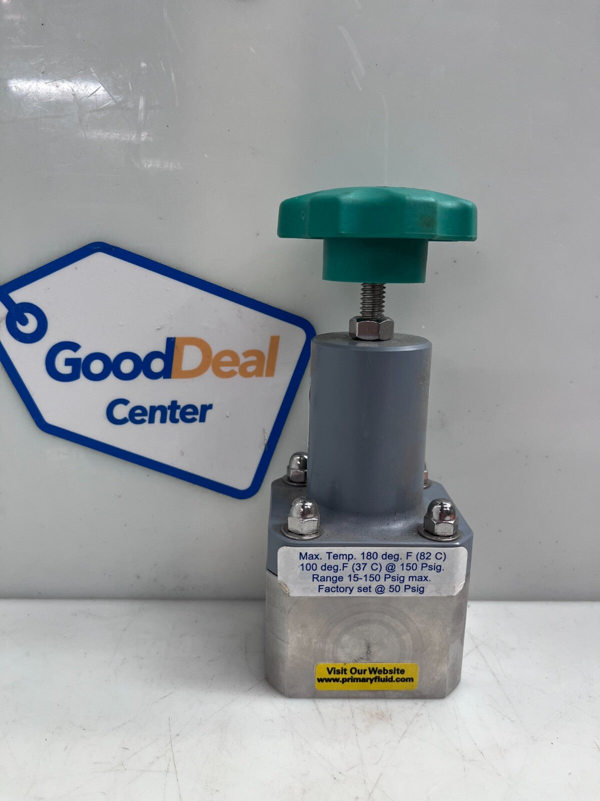 PRIMARY FLUID SYSTEMS TVBP25-S/S Back Pressure Control Valve B140224543