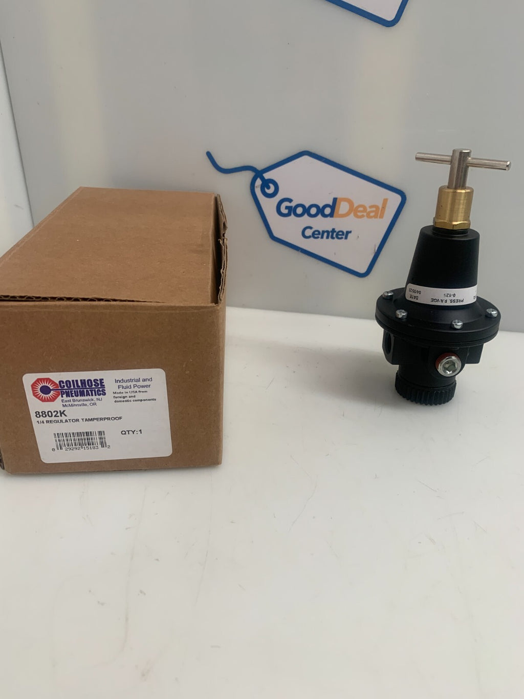 COILHOSE PNEUMATICS 8802K 1/4 Regulator Tamperproof