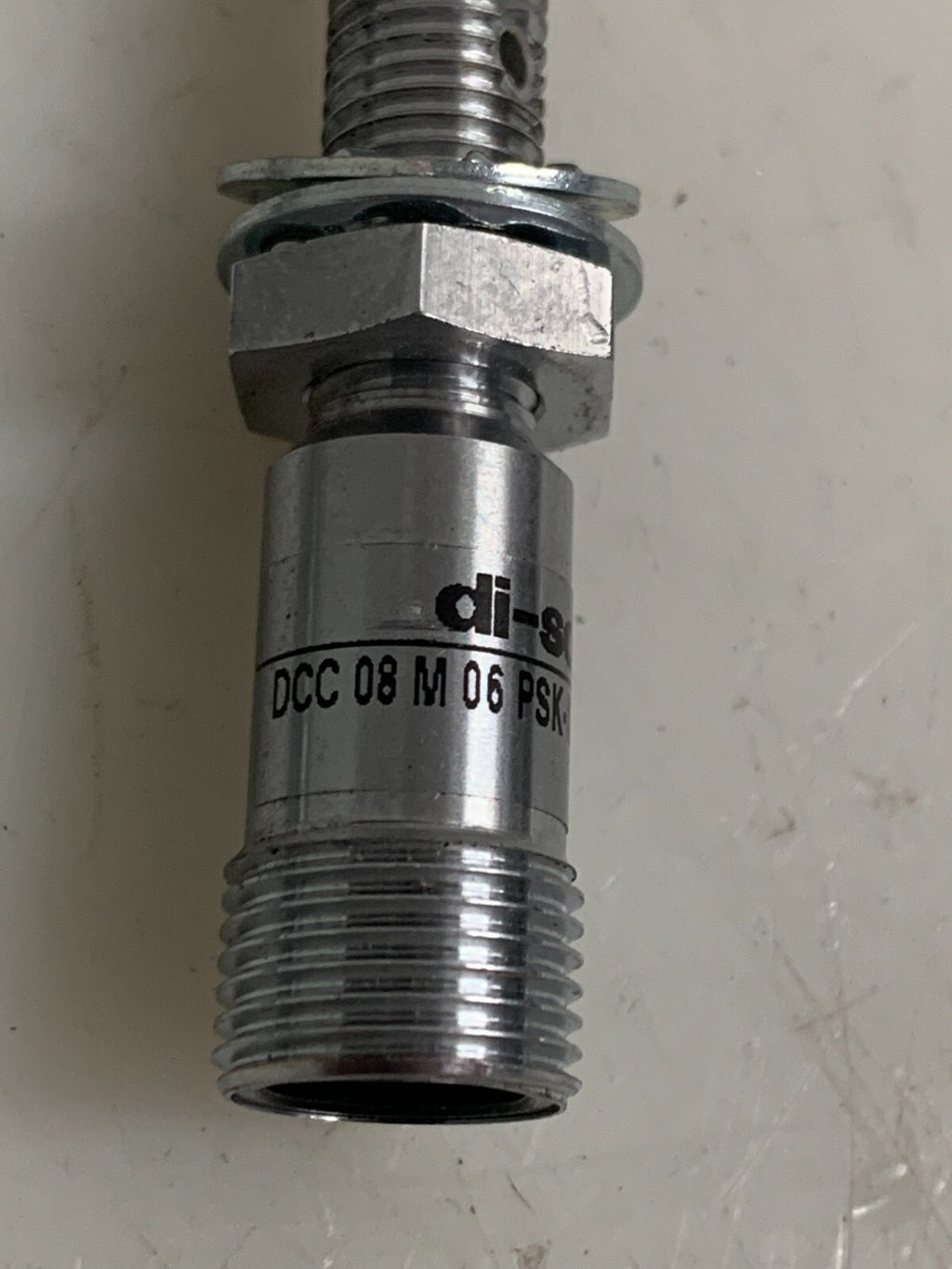 LOT OF 2 DI-SORIC PROXIMITY METAL SENSOR DCC D8 M 06 PSK-IBSL