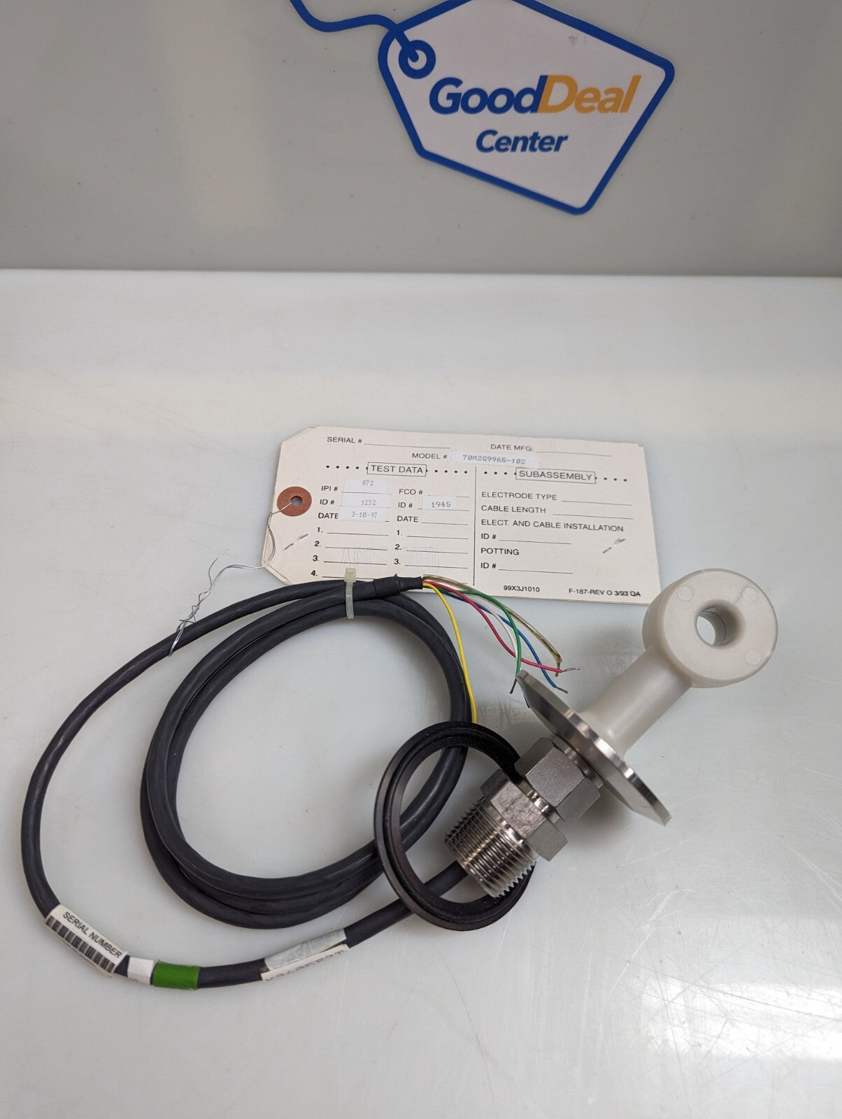 Omega CDE-3605P Electrodeless Conductivity Sensor