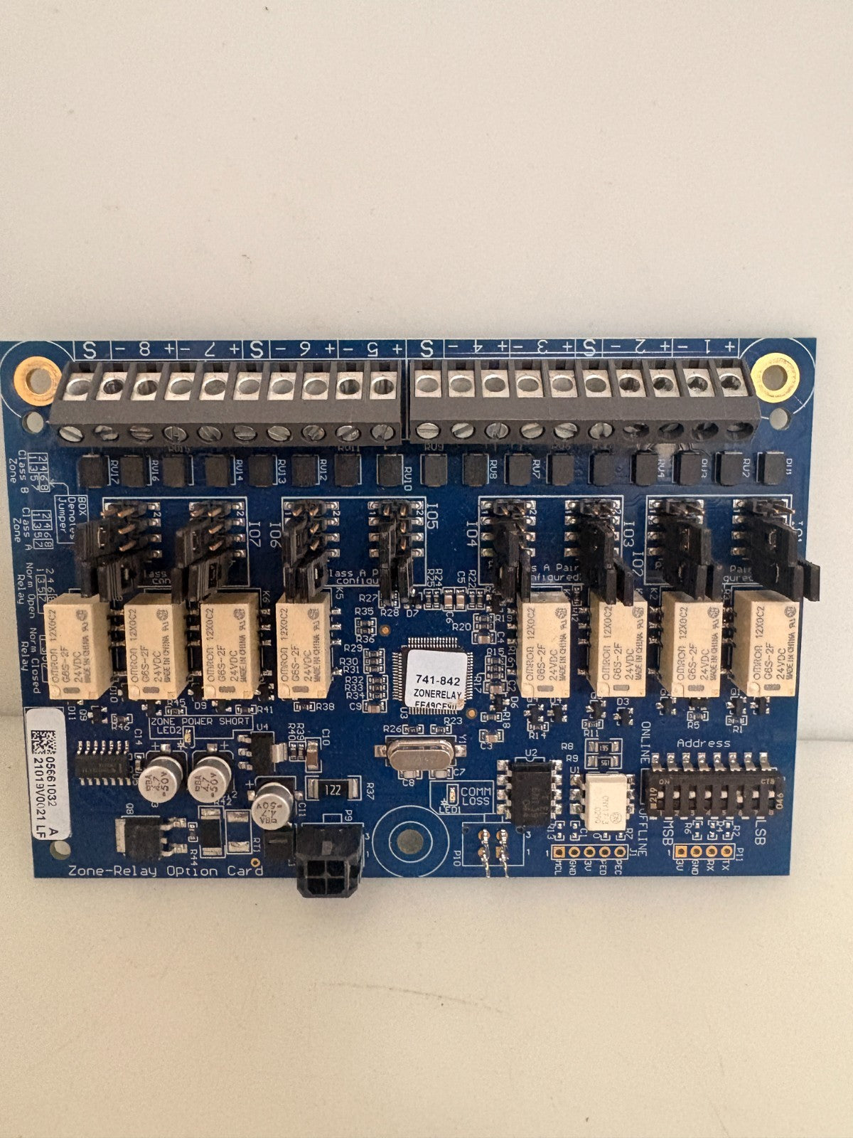SIMPLEX ZONE/RELAY MODULE 4007-3801 1