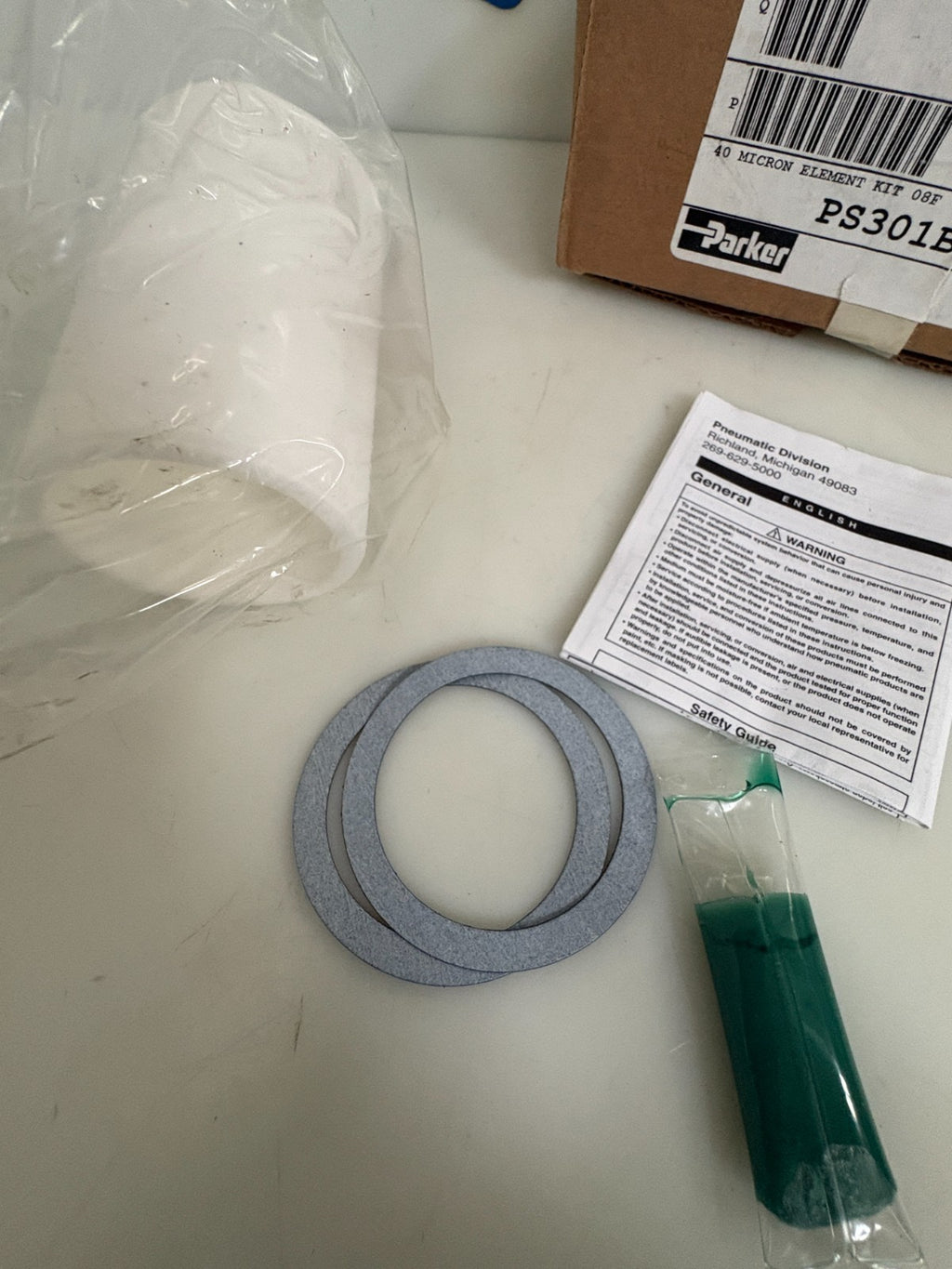 PARKER HYDRAULIC FILTER ELEMENT GASKETS KITS PS301BP