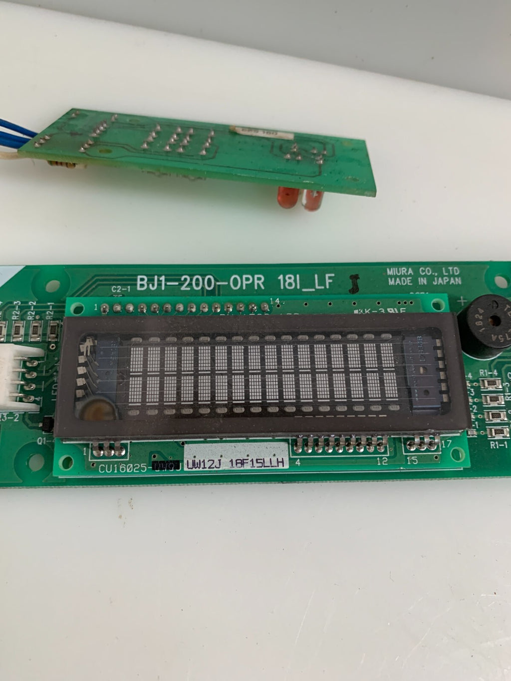 MIURA CO SPEED CONTROL PLC CIRCUIT BOARD BJ1-200-OPR 18I-LF W/PW-1528-100