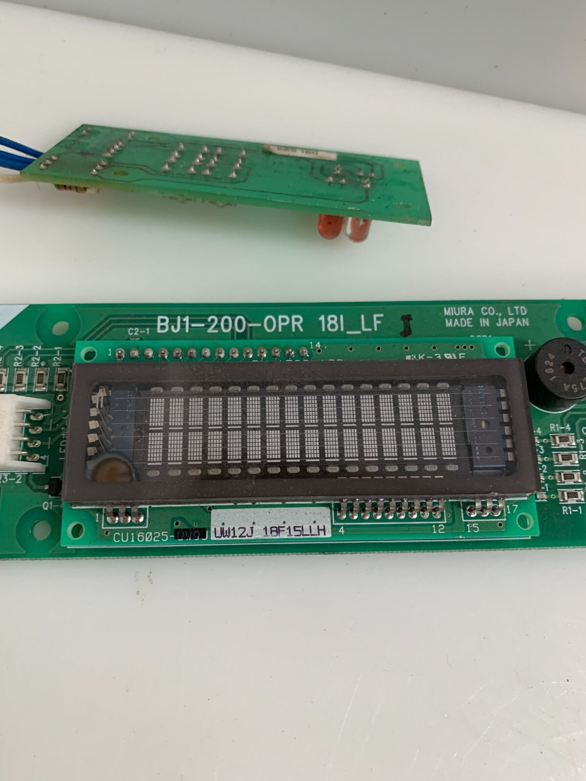 MIURA CO SPEED CONTROL PLC CIRCUIT BOARD BJ1-200-OPR 18I-LF W/PW-1528-100