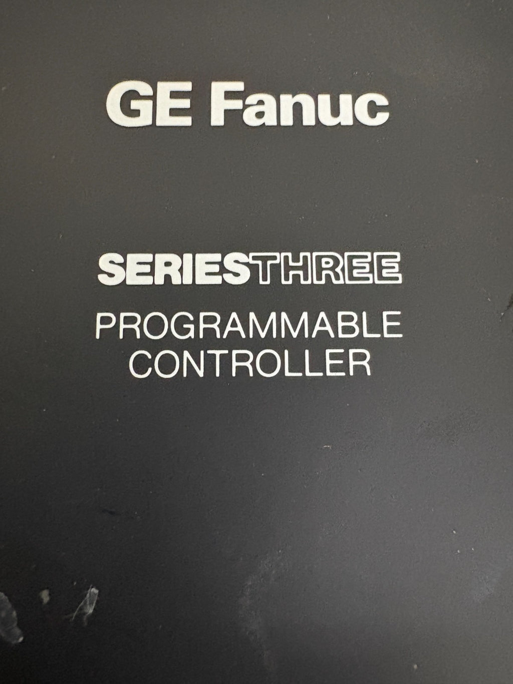 GE FANUC SERIES THREE PROGRAMMABLE CONTROLLER IC 630 PWR 310 A REFURBISHED