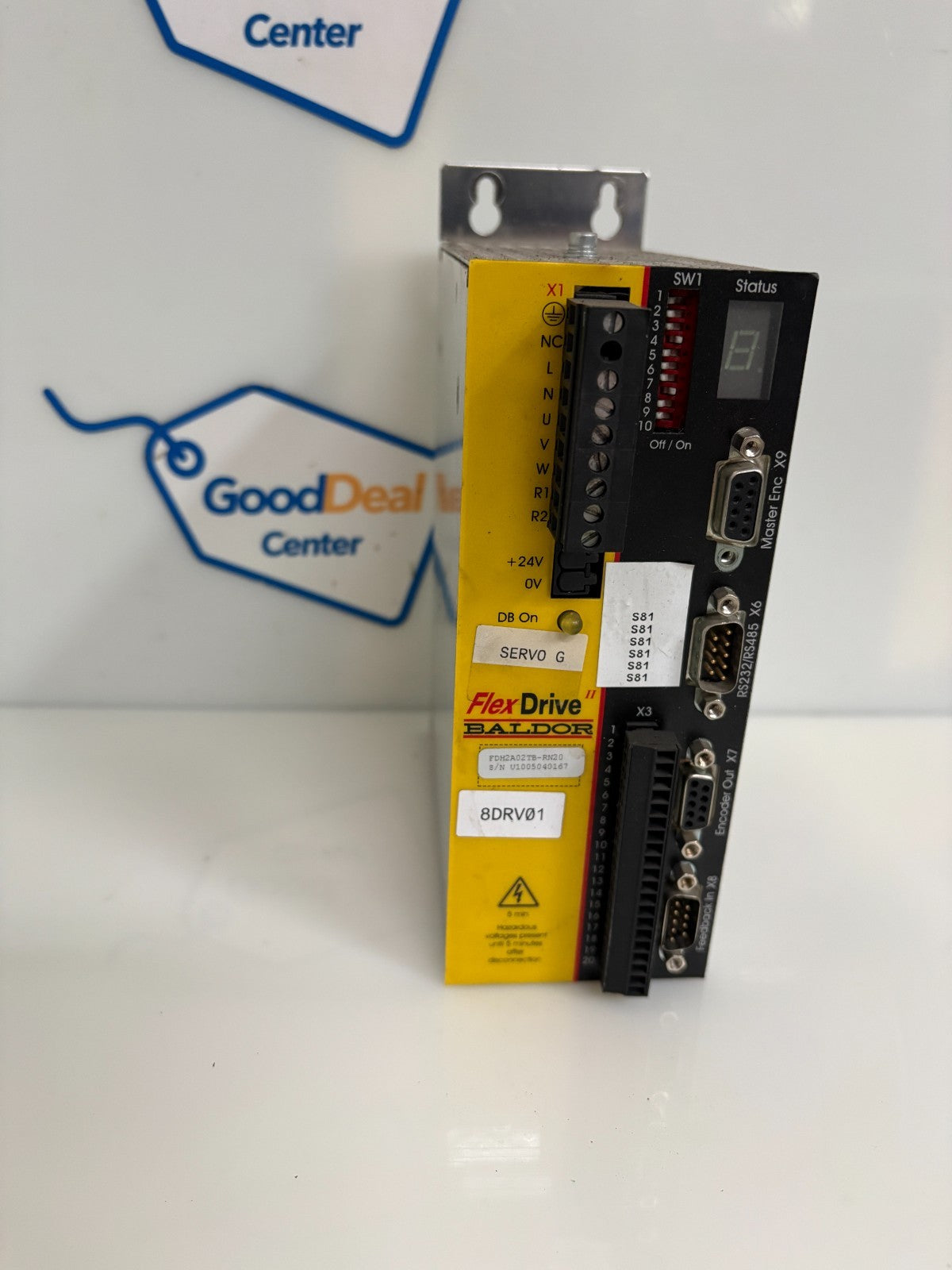 BALDOR FLEX DRIVE D SERVO DRIVE FDH2A02TB-RN200