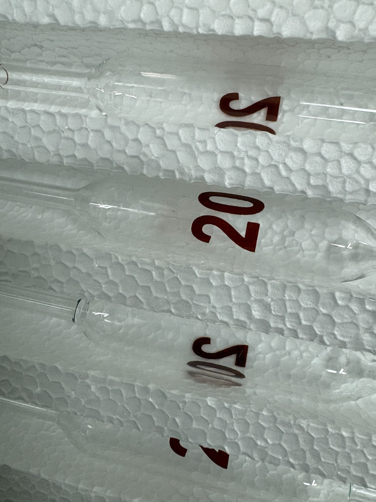 KIMBLE GLASS 20ML VOLUMETRIC PIPET 9370040011 (37004-20) BOX OF 12