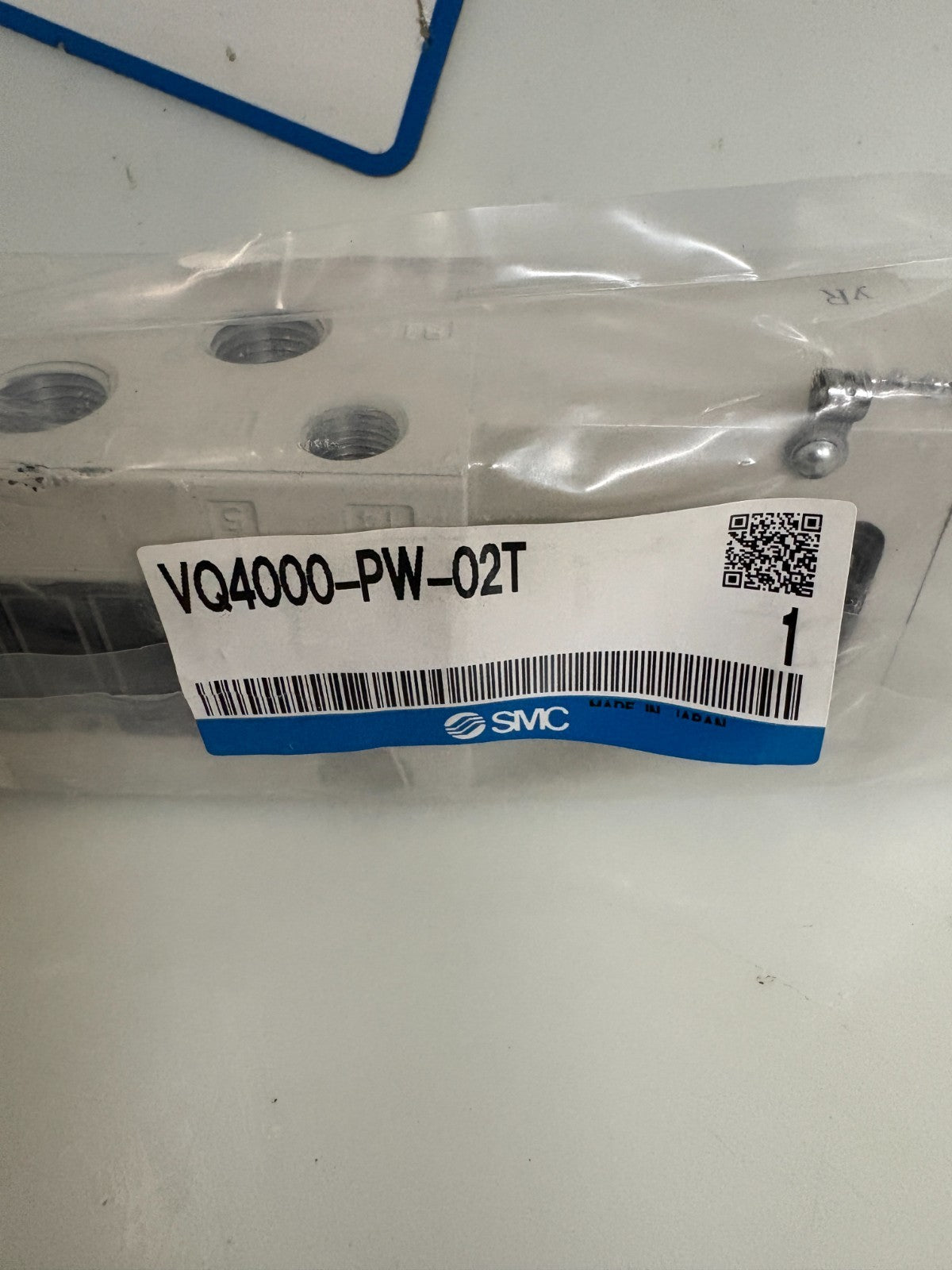 SMC SUBPLATE VALVE VQ 4000-PW-02T