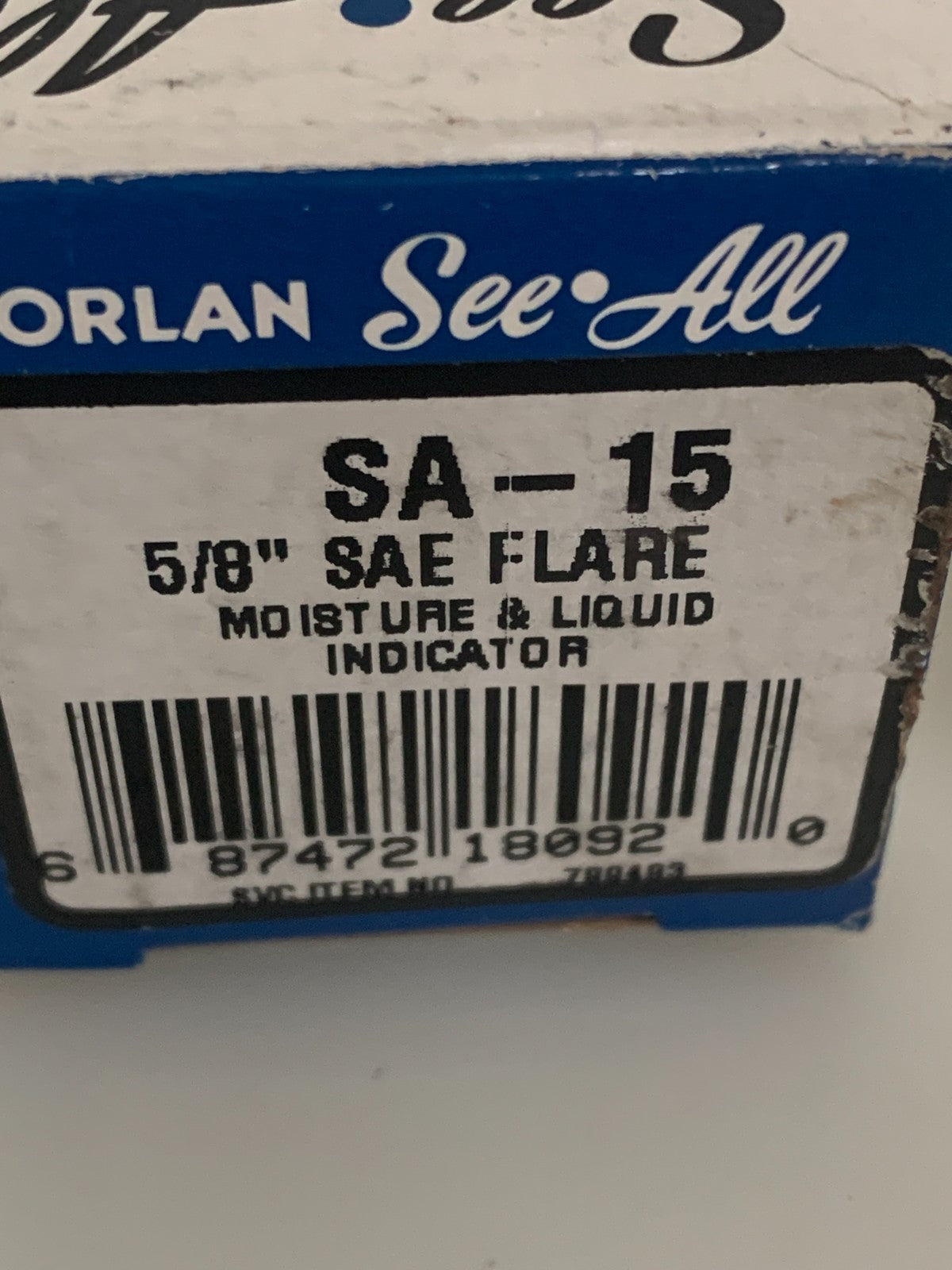 SPORLAN SEE-ALL MOISTURE & LIQUID INDICATOR SA-15