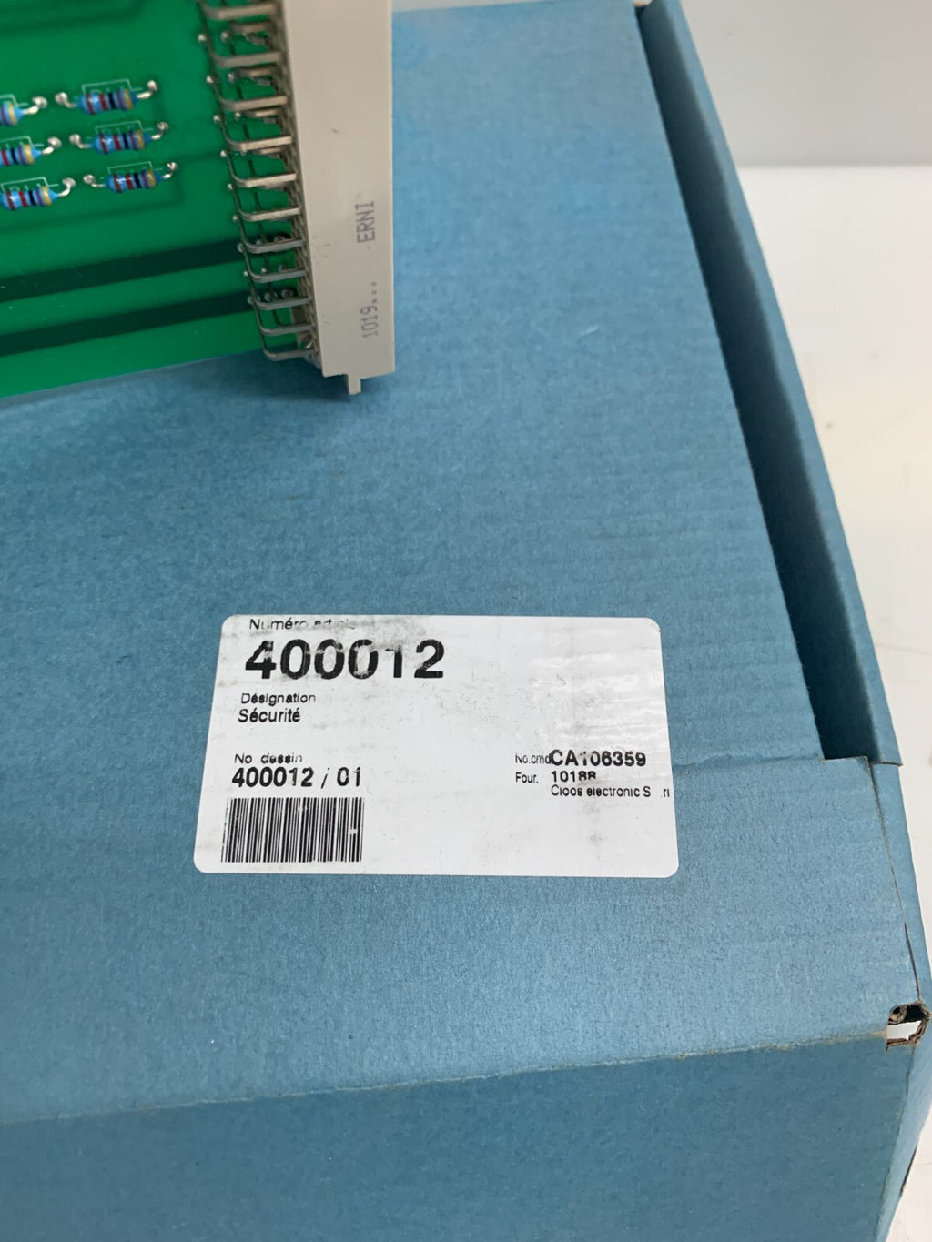 Pasan Security Circuit Board 4000120