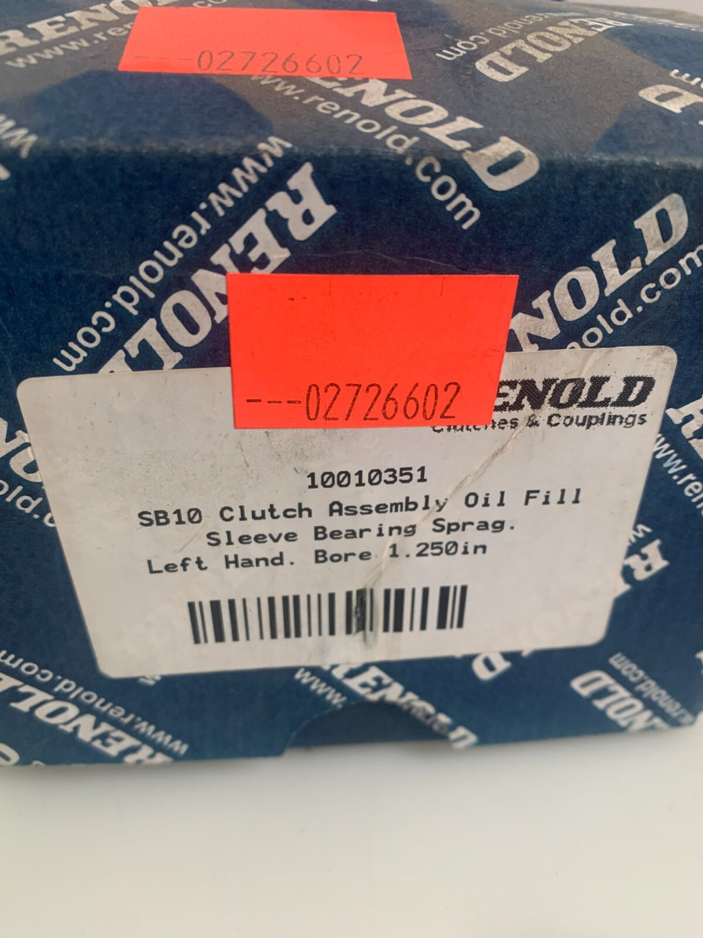 RENOLD SB10 CLUTCH ASSY #10010351