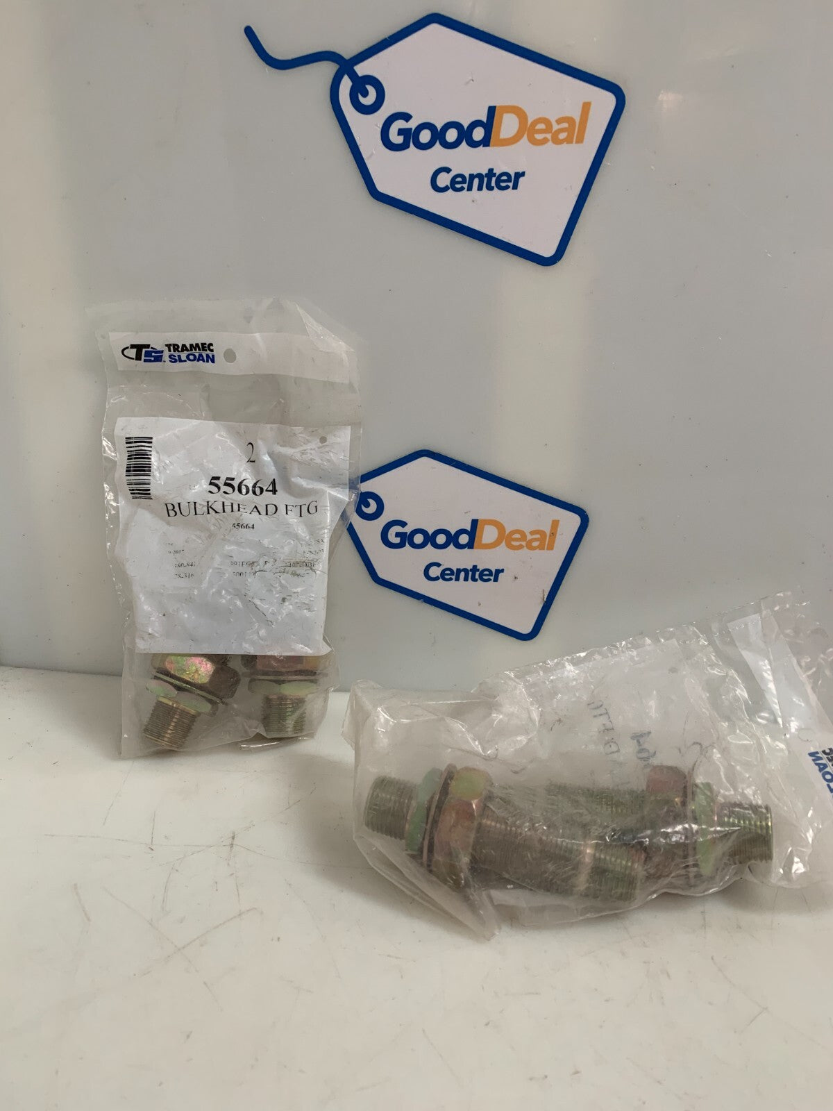 Lot of 4 Tramec Sloan 55664 Bulkhead Fitting New in Bag