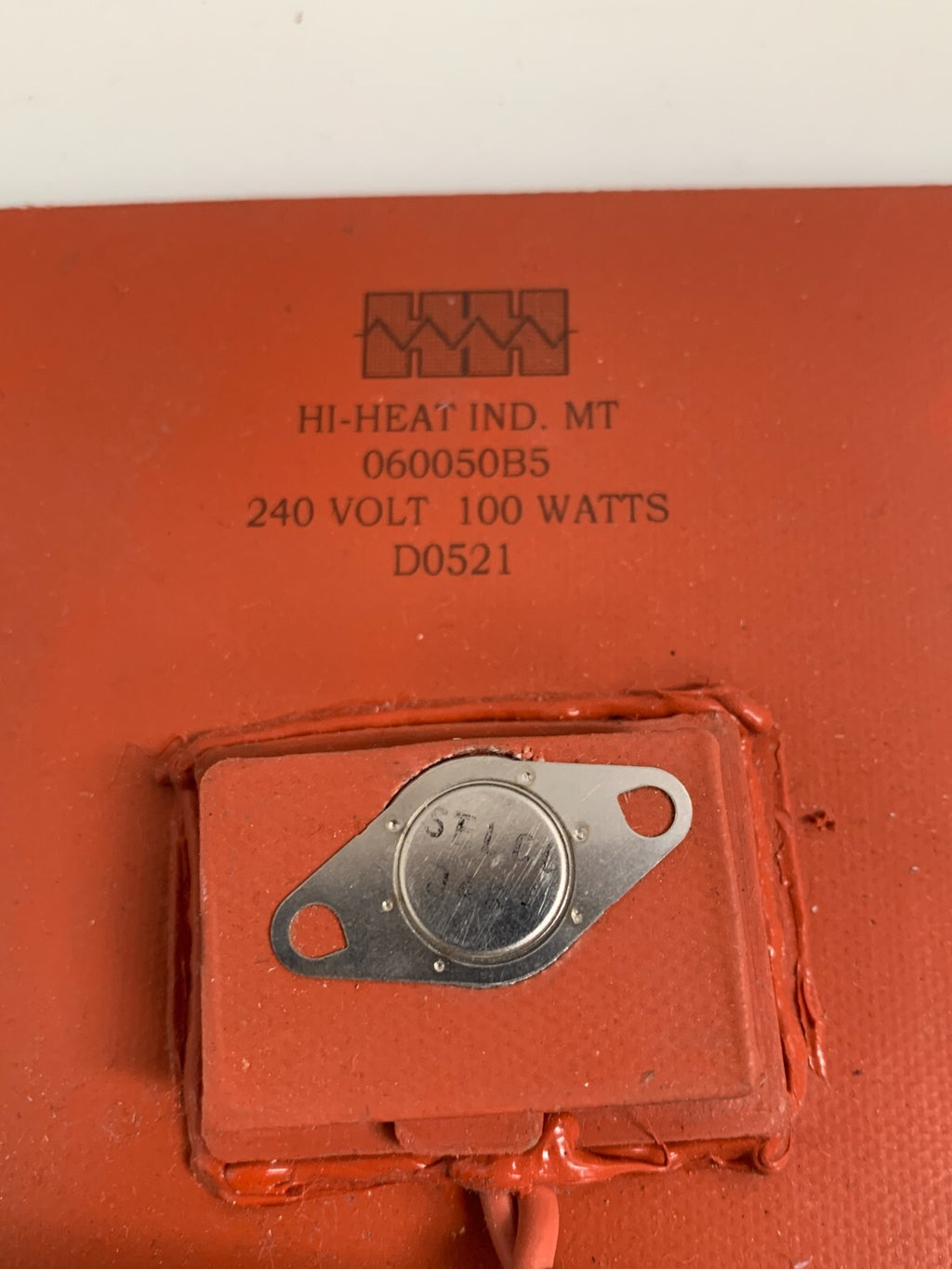HI HEAT IND. HOPPER HEATING ELEMENT 060050B5 100 WATTS