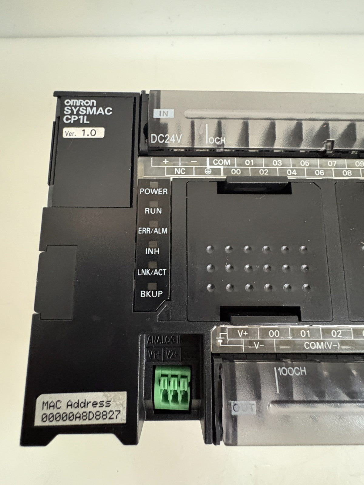 OMRON CPU PROGRAMMABLE CONTROLLER CP1L-EM 400T-D