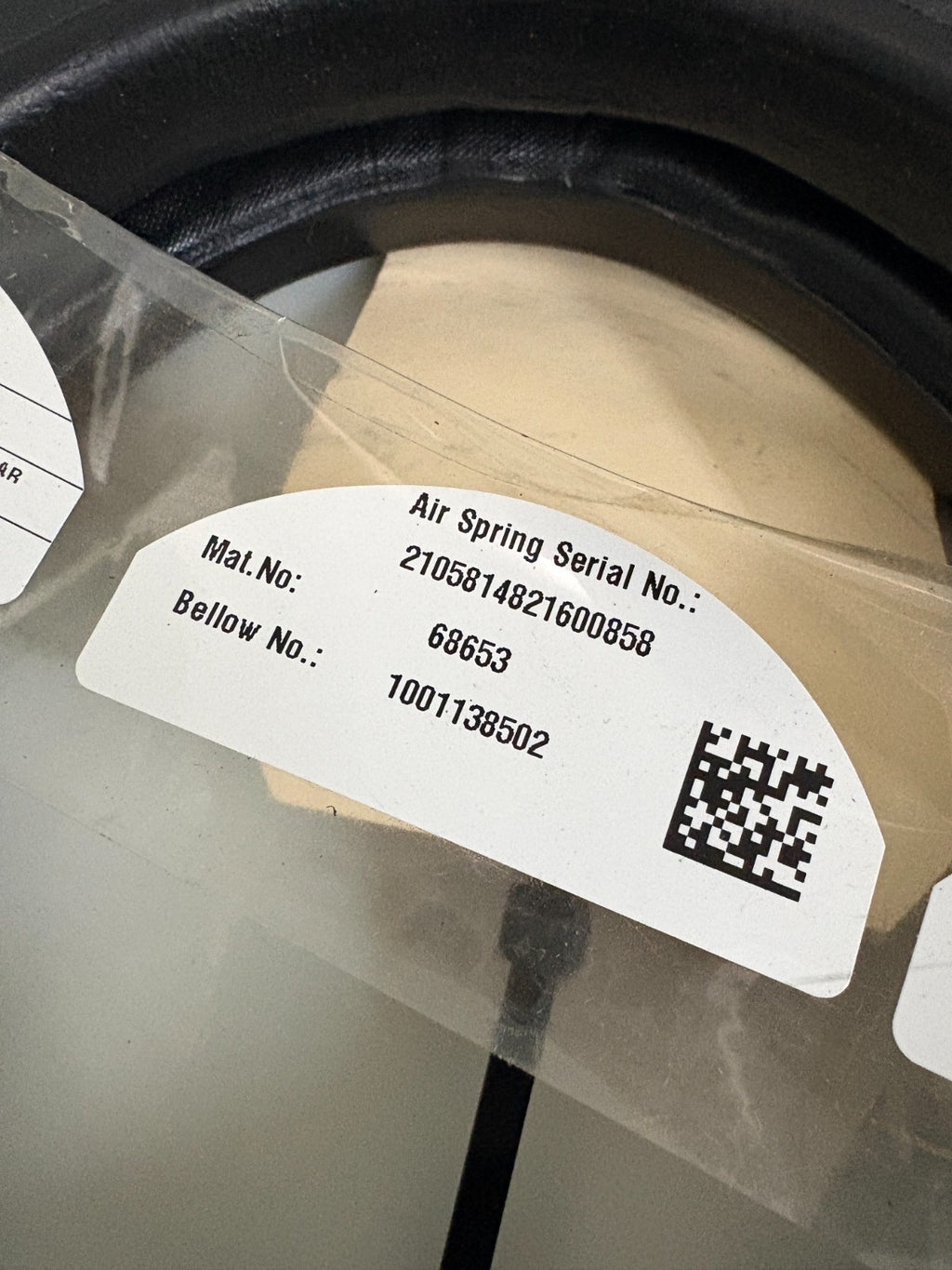 VALMET GL&V SANDY BOOT HILL DIAPHRAGM 1B20 #1001138502 YR-FS 310-12-221