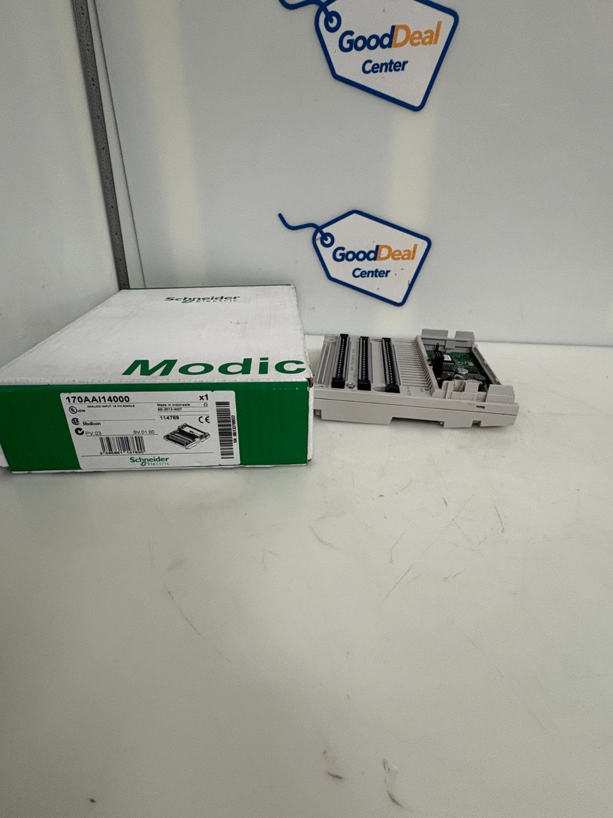 SCHNEIDER MODICON ANALOG INPUT 16 CH SINGLE 170AAI14000
