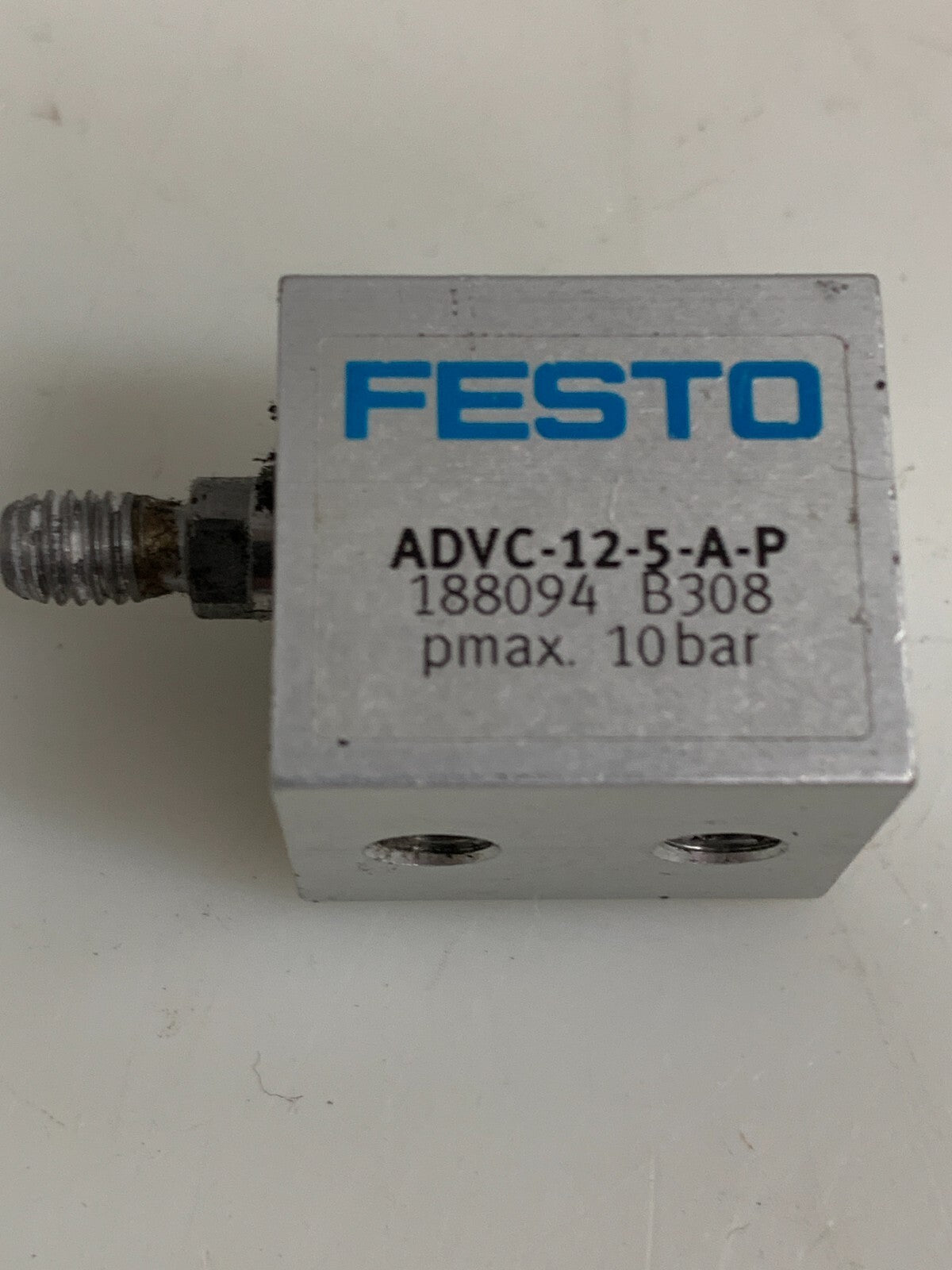 LOT OF 3 FESTO MINI PNEUMATIC CYLINDER 188094 ADVC-12-5-A-P