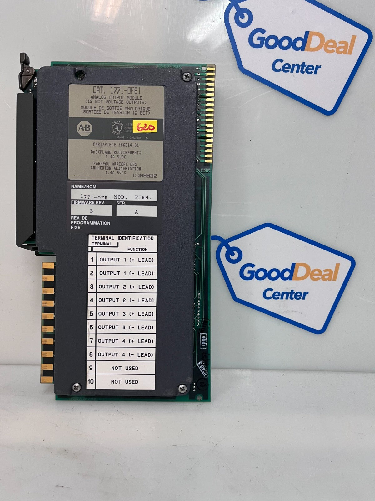 ALLEN BRADLEY 1771-OFE1 Analog Output Module
