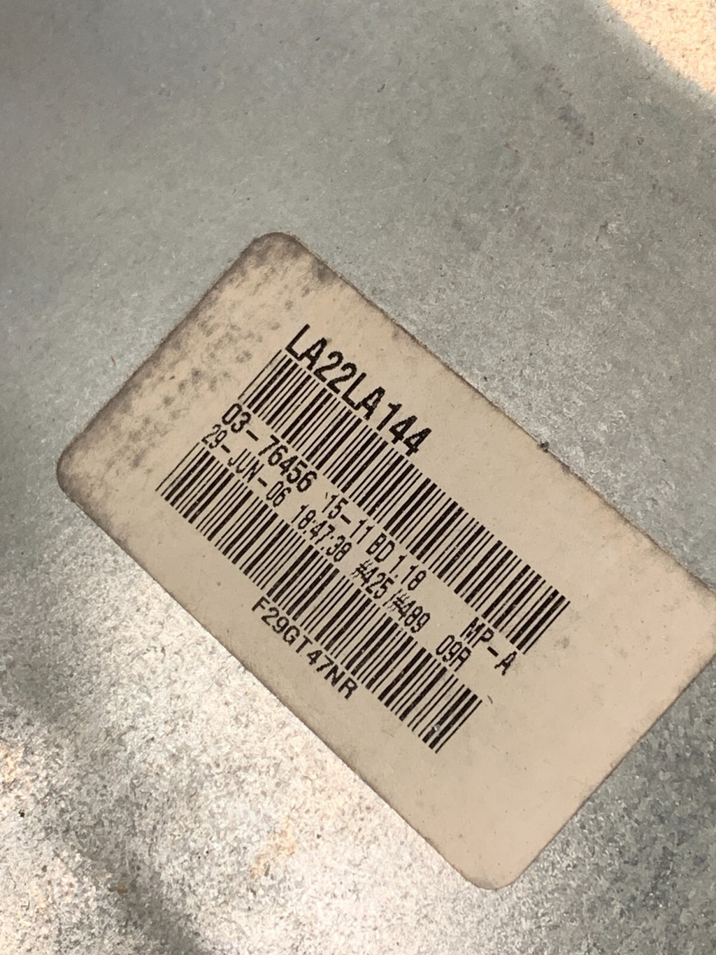 CARRIER BLOWER WHEEL LA22LA1441