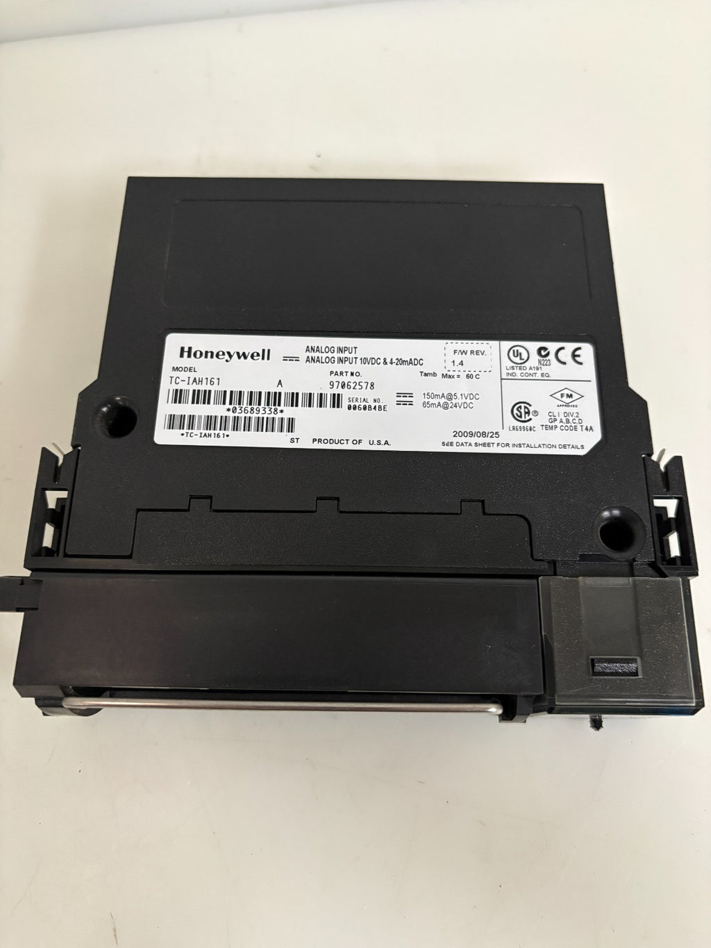 HONEYWELL ANALOG INPUT TC-IAH161 A 97062578