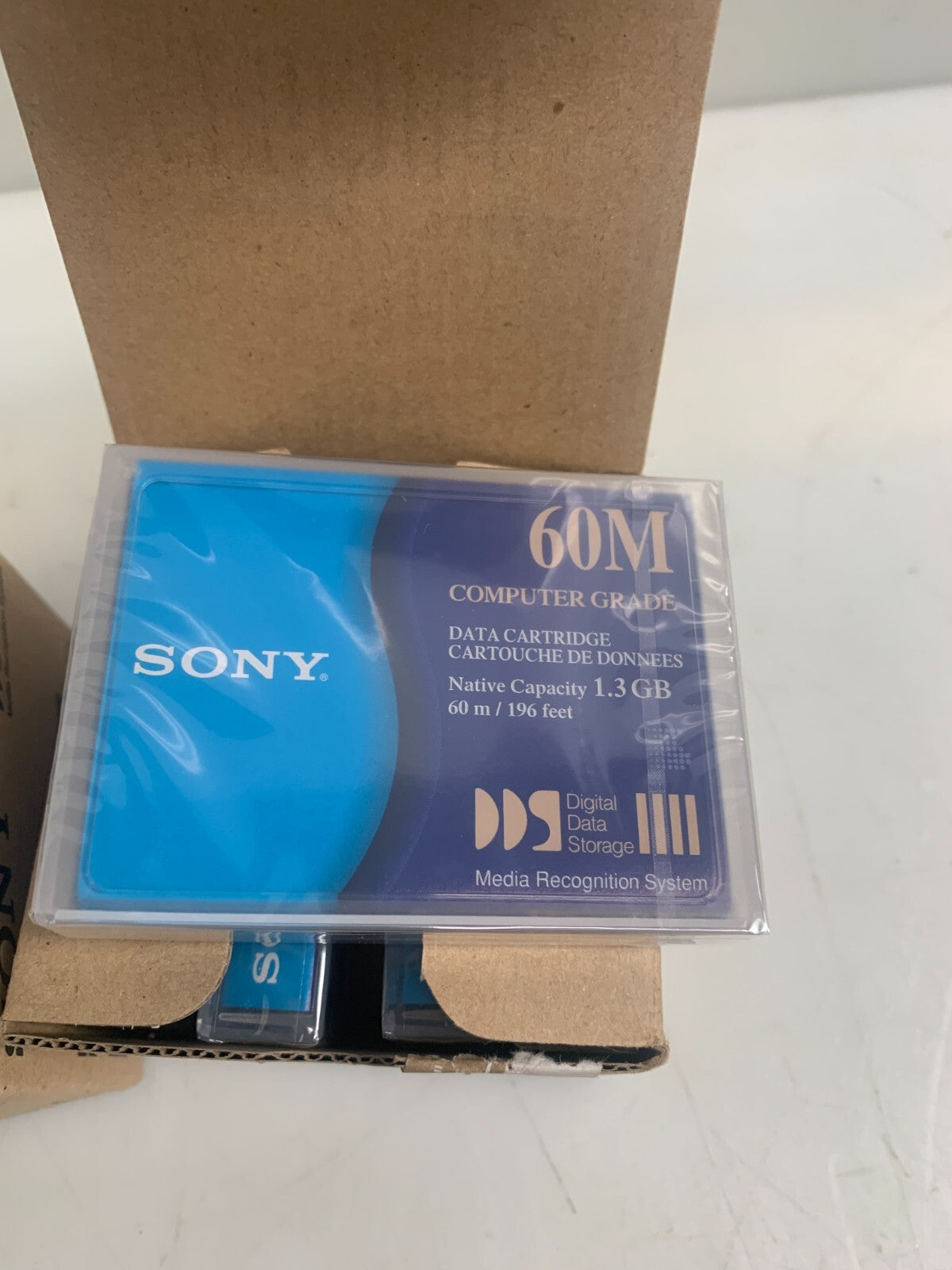 SONY DG60M Computer Grade Data Cartridge  Native Capacity 1.3GB0