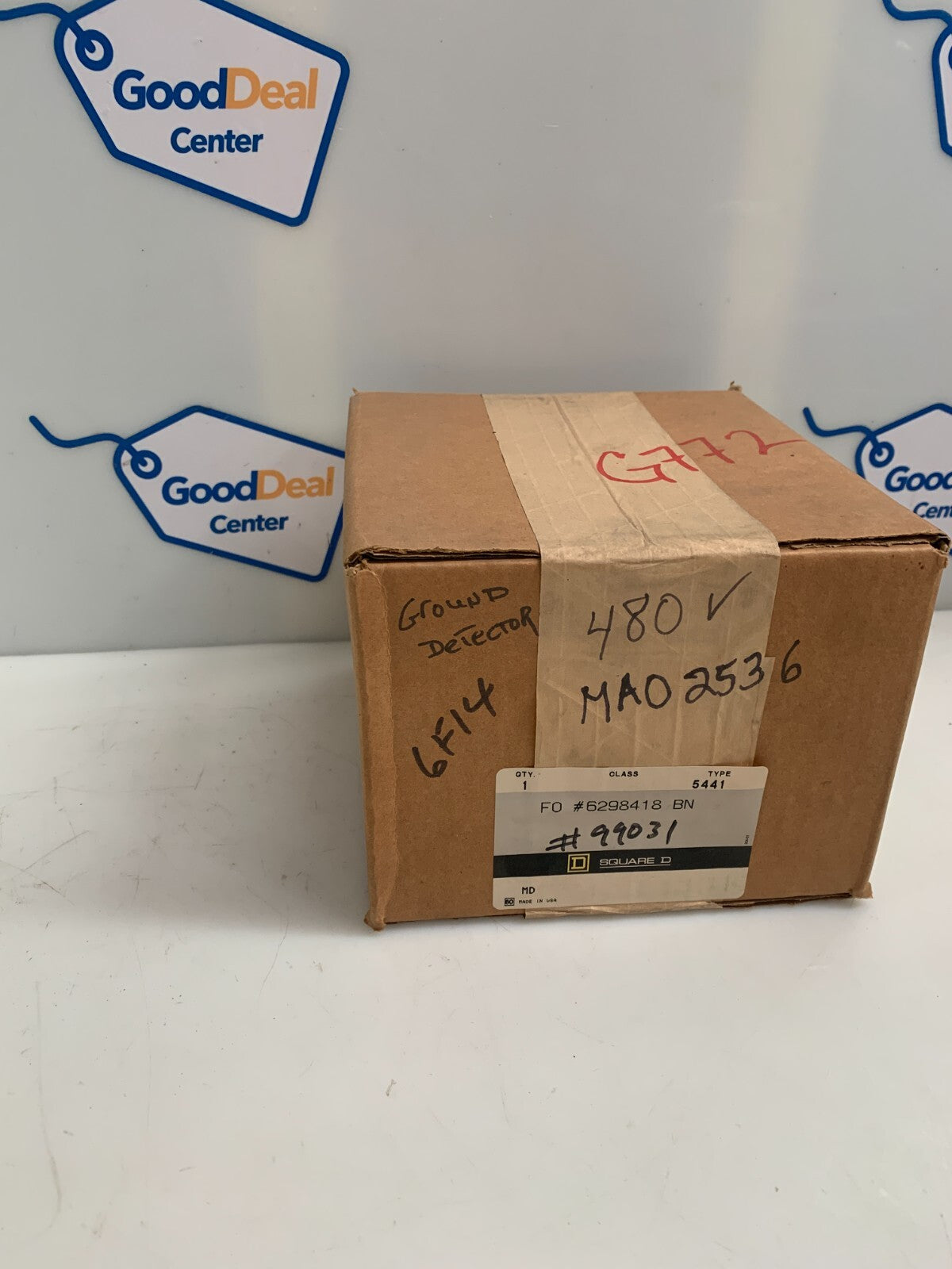 SQUARE D 5441 GROUND DETECTOR F0 #6298418 BN