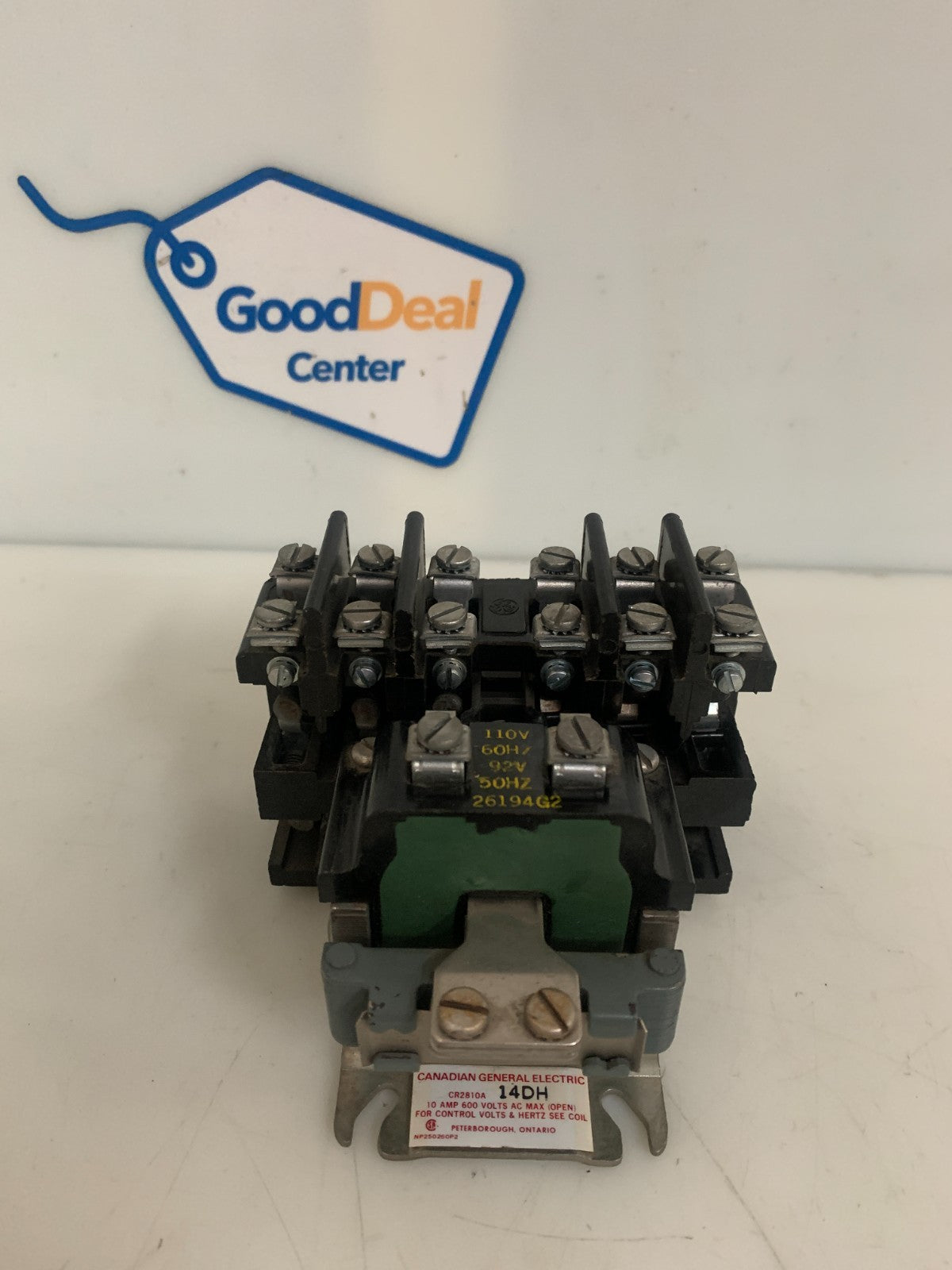 GENERAL ELECTRIC MACHINE TOOL RELAY CR2810A 14 DH