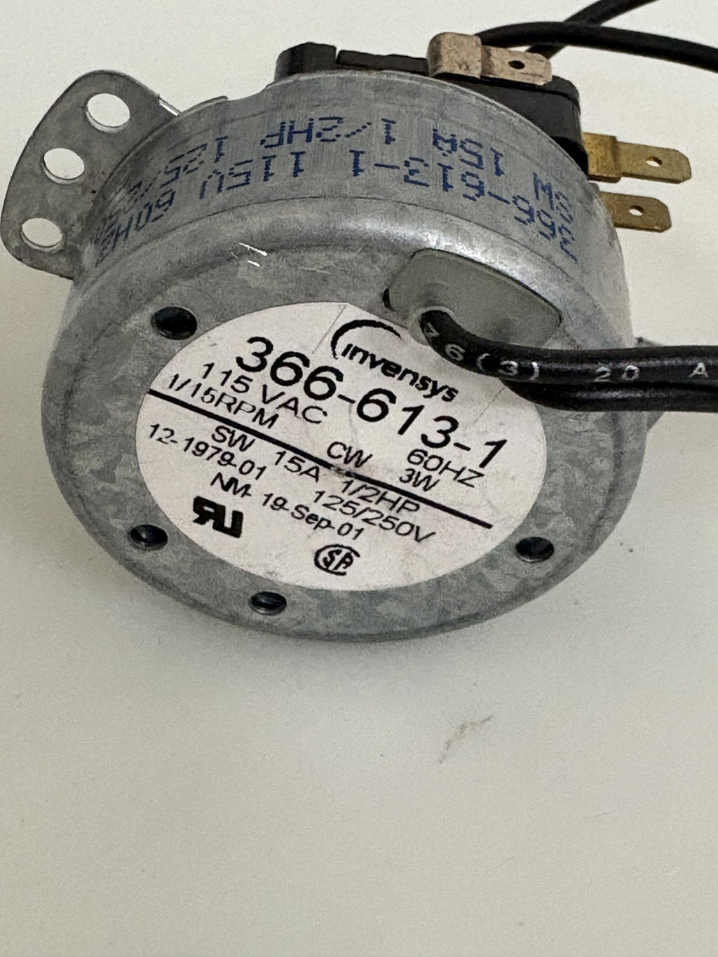 SCOTSMAN INVENSYS TIMER & SWITCH 12-2317-01 366-613-1