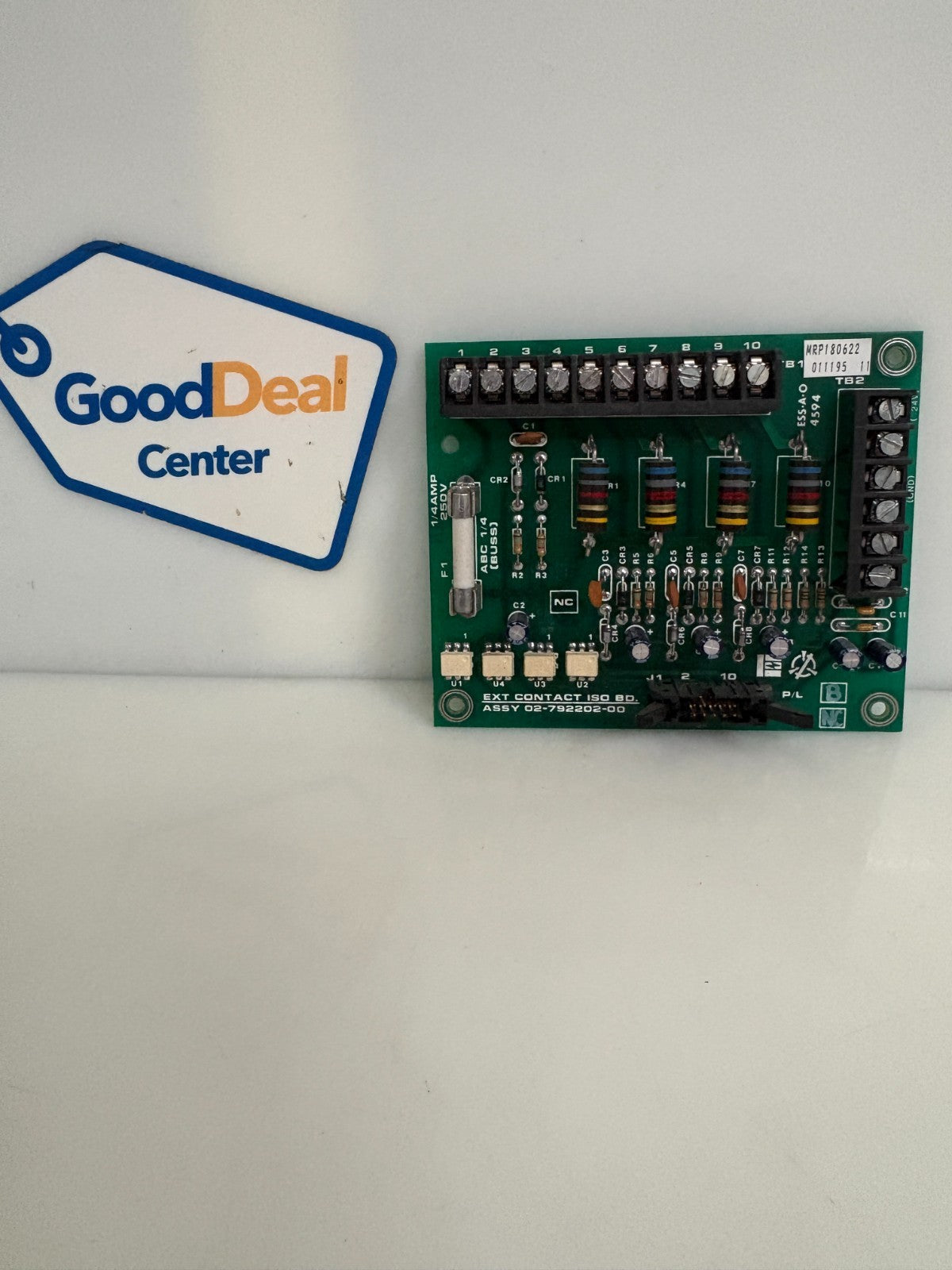 LIEBERT EXT CONTACT ISO BD ASSY 02-792202-000