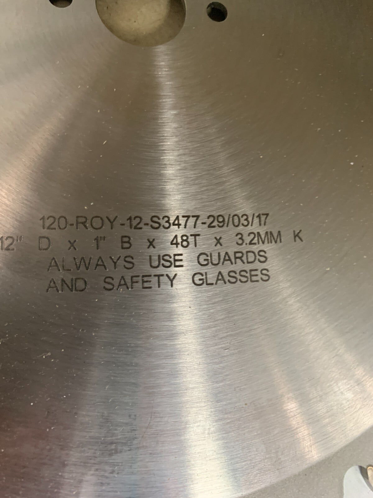 ROYCE AYR   Professional 12'' Saw Blade