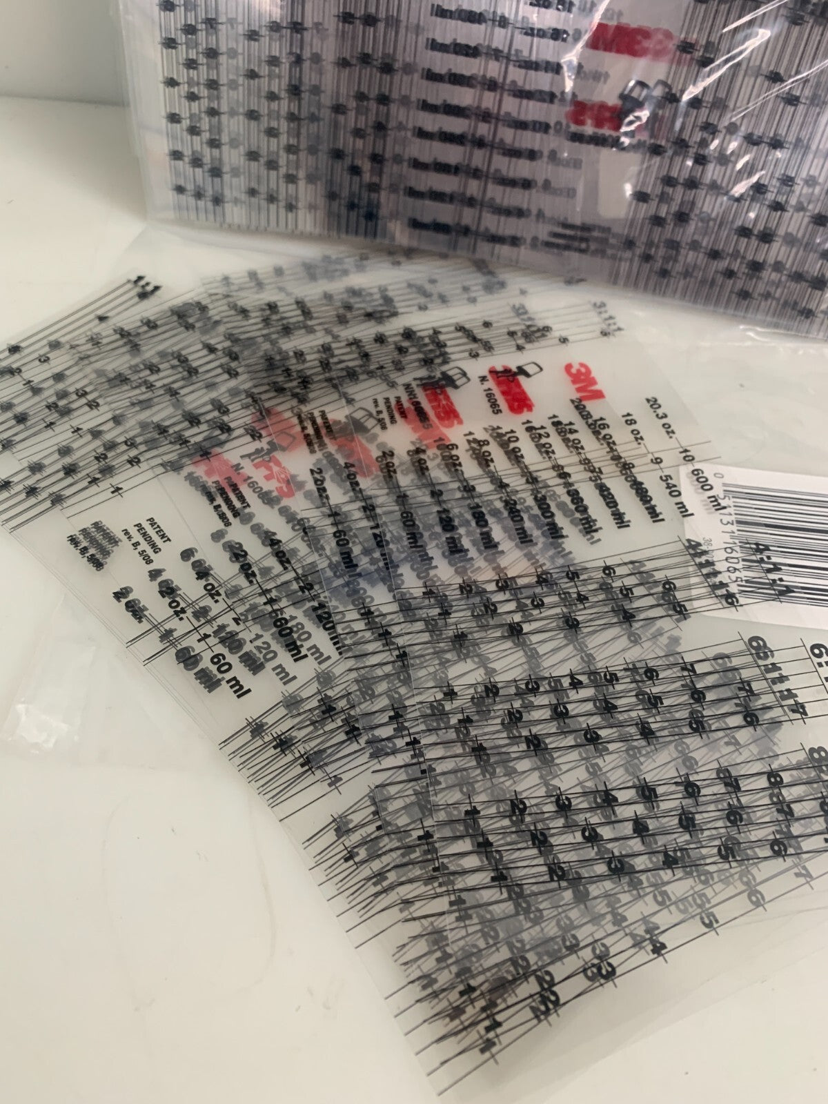 Box of 8 packs of 10 NEW 3M 16901 PPS LARGE MYLAR FILM INSERTS