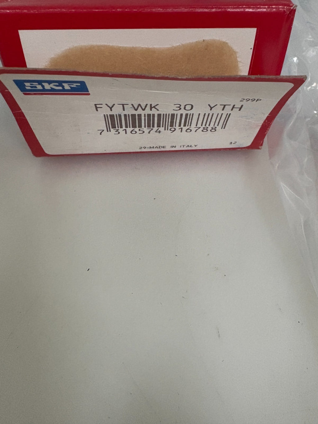SKF OVAL FLANGED BALL BEARING CHEMICAL RESISTANT FYTWK 30 YTH