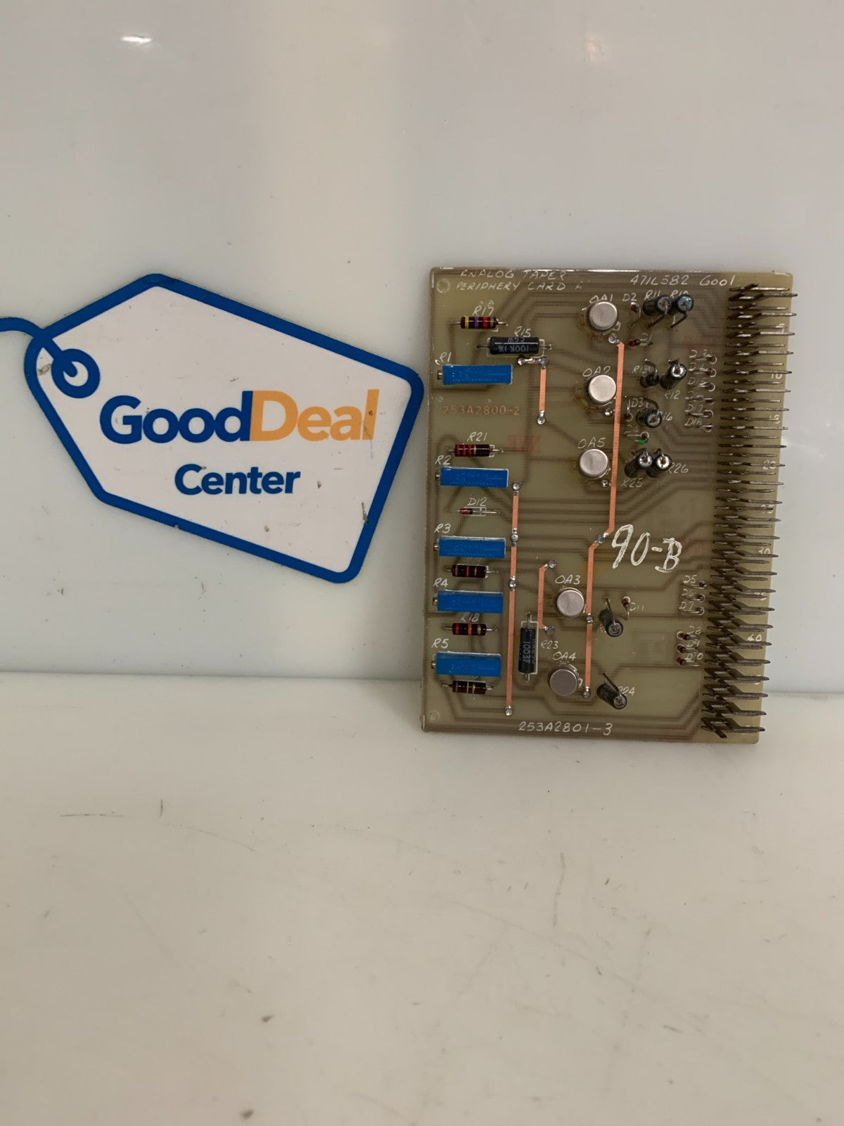 GENERAL ELECTRIC FANUC ANALOG TAPER PERIPHERY CARD "A" 471L582 G001